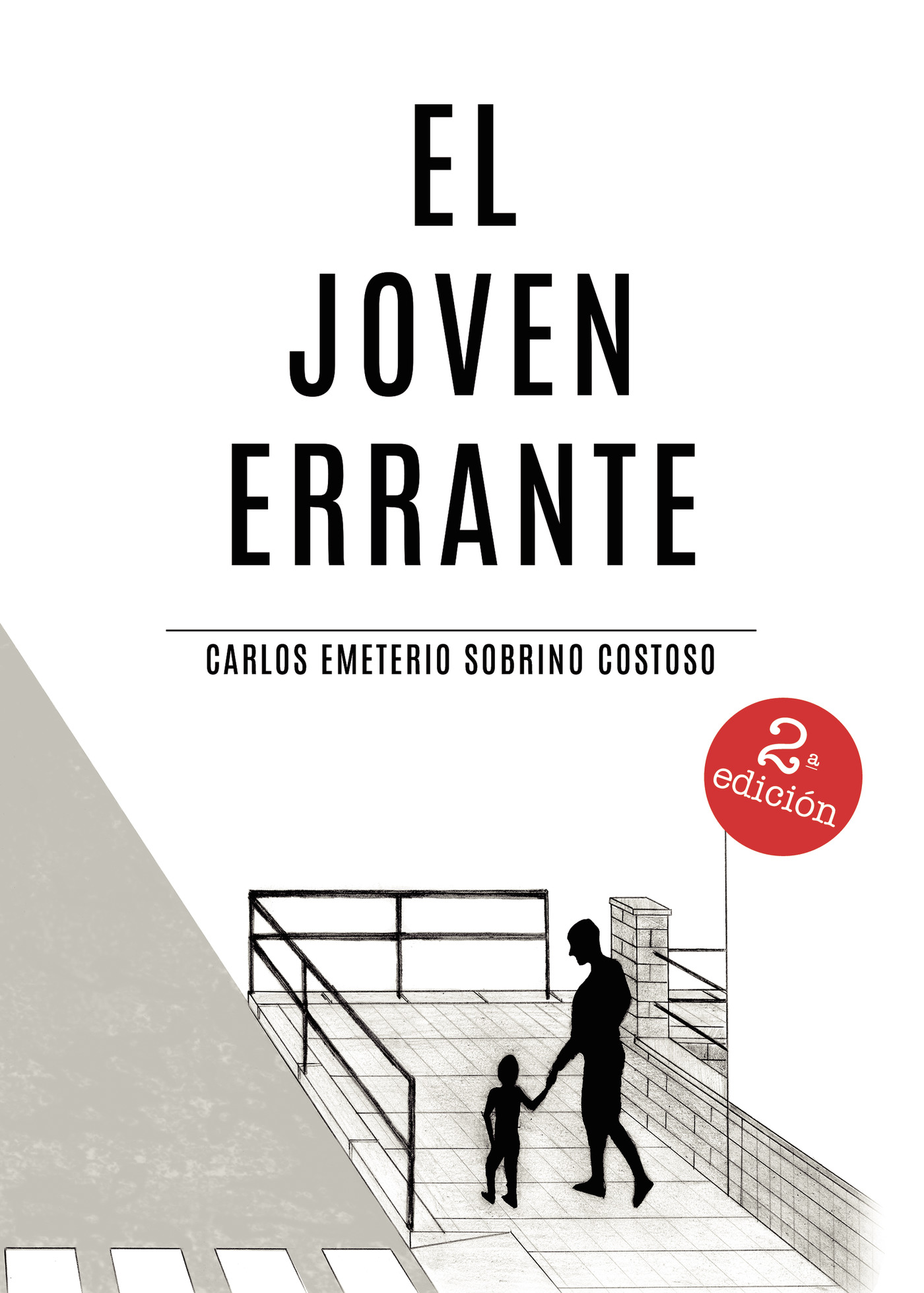 Portada de El joven errante · Carlos Emeterio Sobrino Costoso