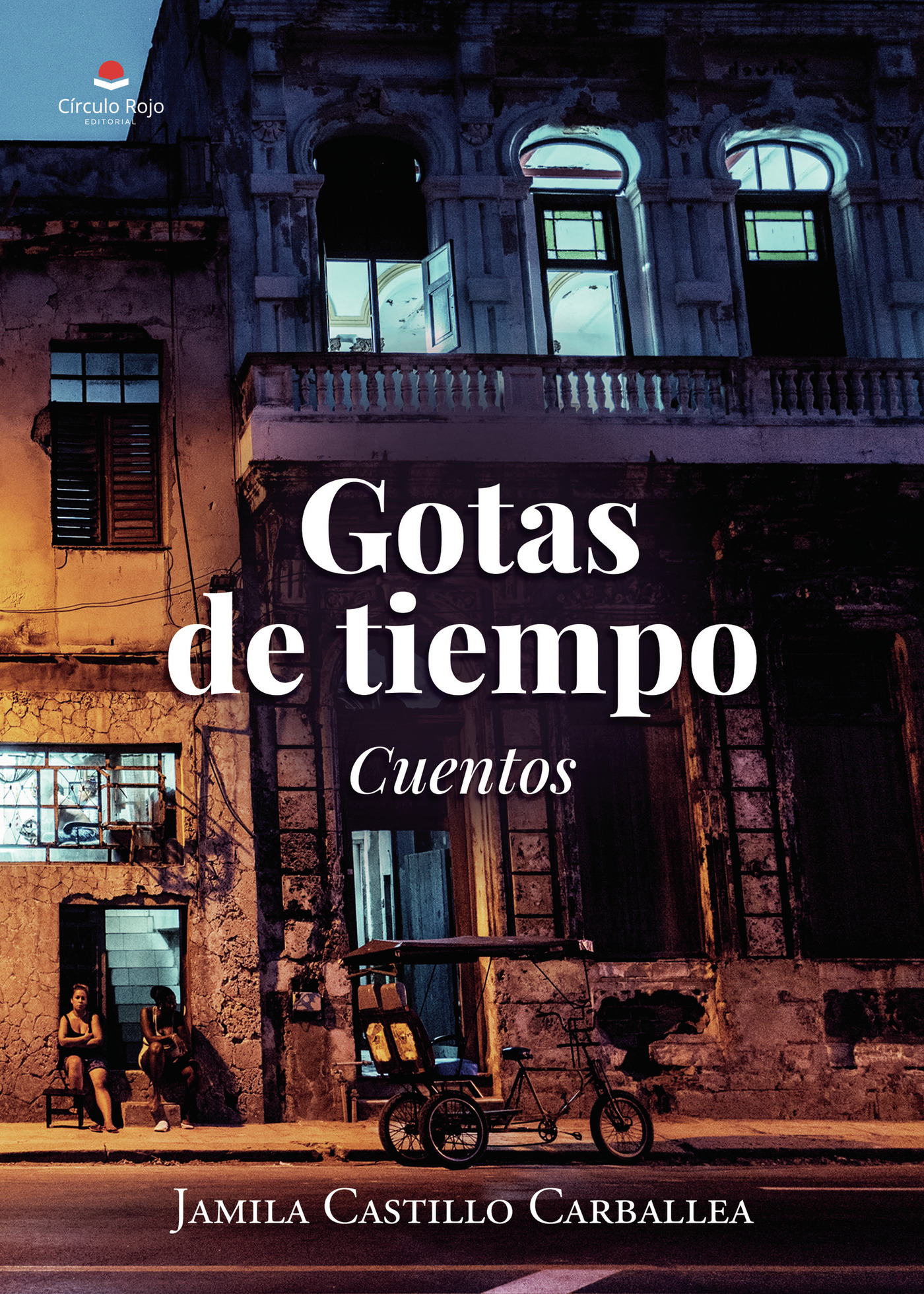 Portada de Gotas de tiempo · Jamila Castillo Carballea