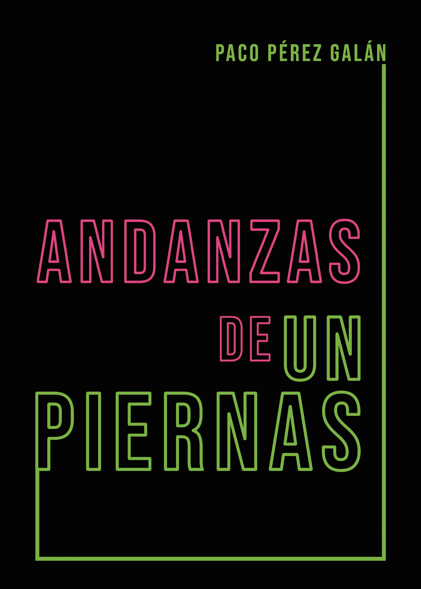 Portada de Andanzas de un piernas