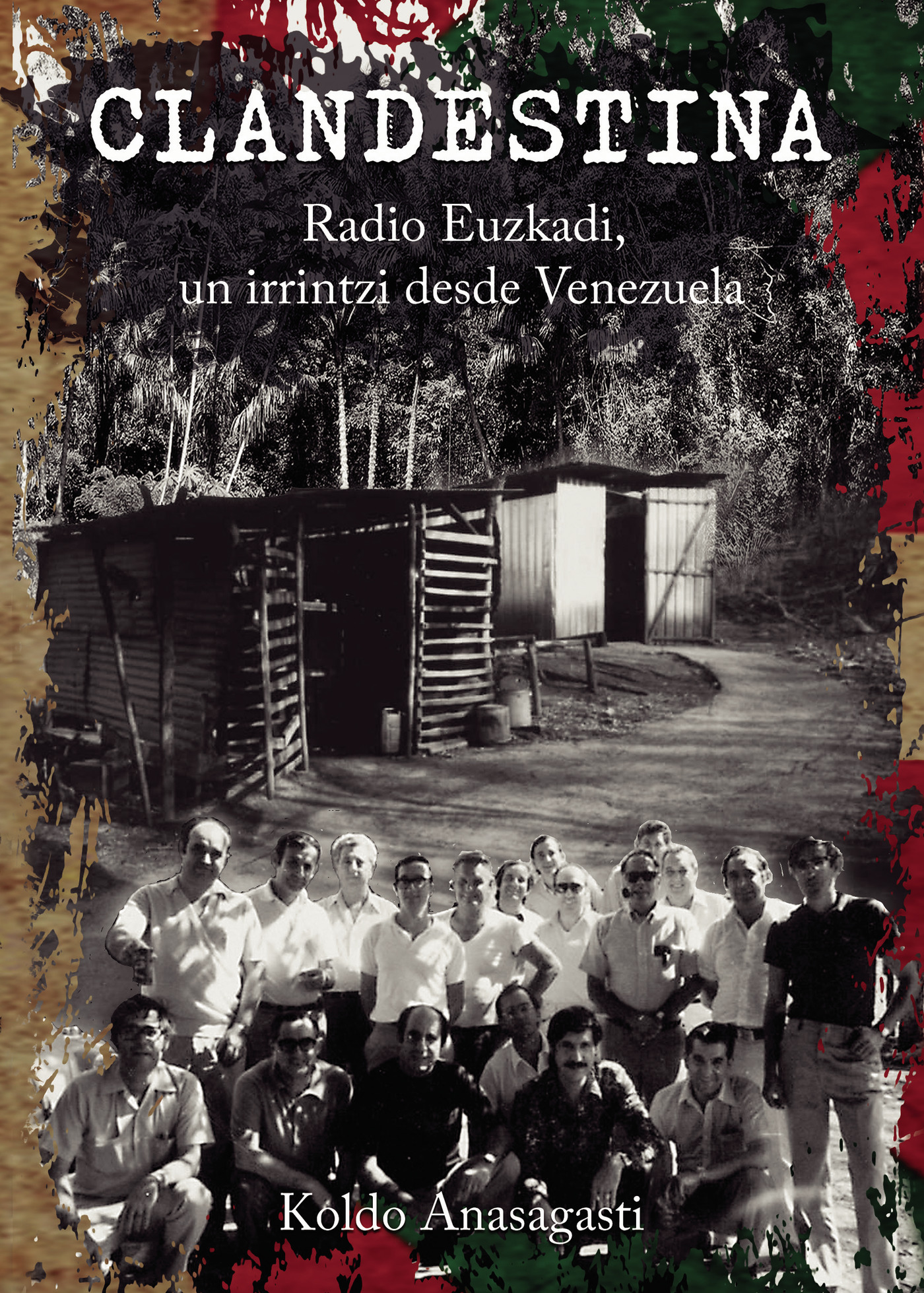 Portada de Clandestina · Koldo Anasagasti