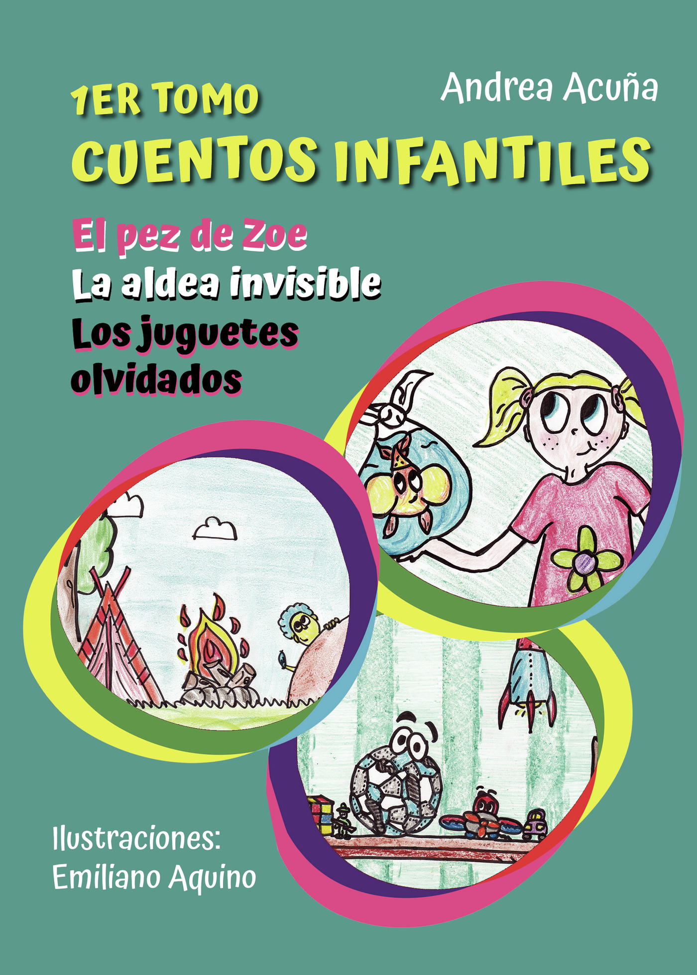 Portada de 1er tomo. Cuentos infantiles