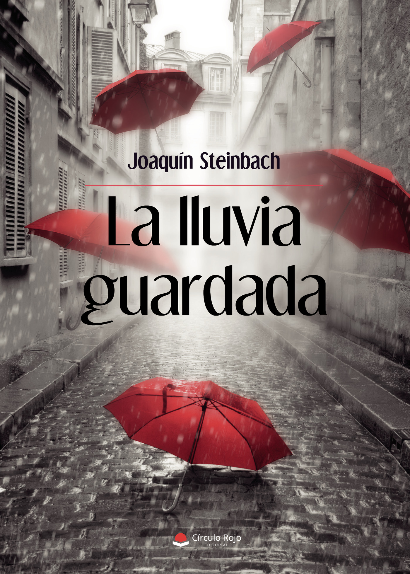 Portada de La lluvia guardada · Joaquín Steinbach