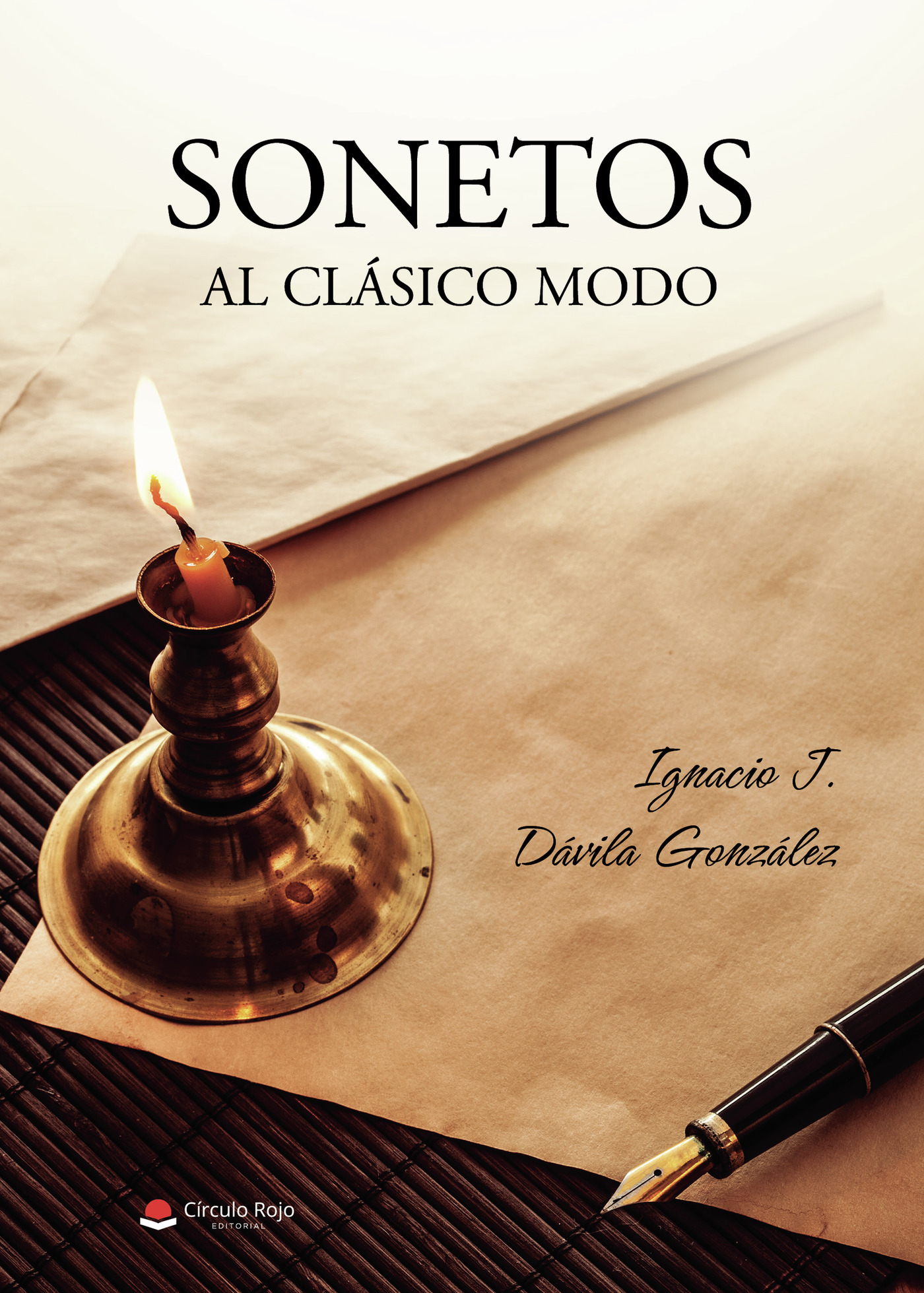 Portada de Sonetos al clásico modo · Ignacio Jesús Dávila Gonzalez