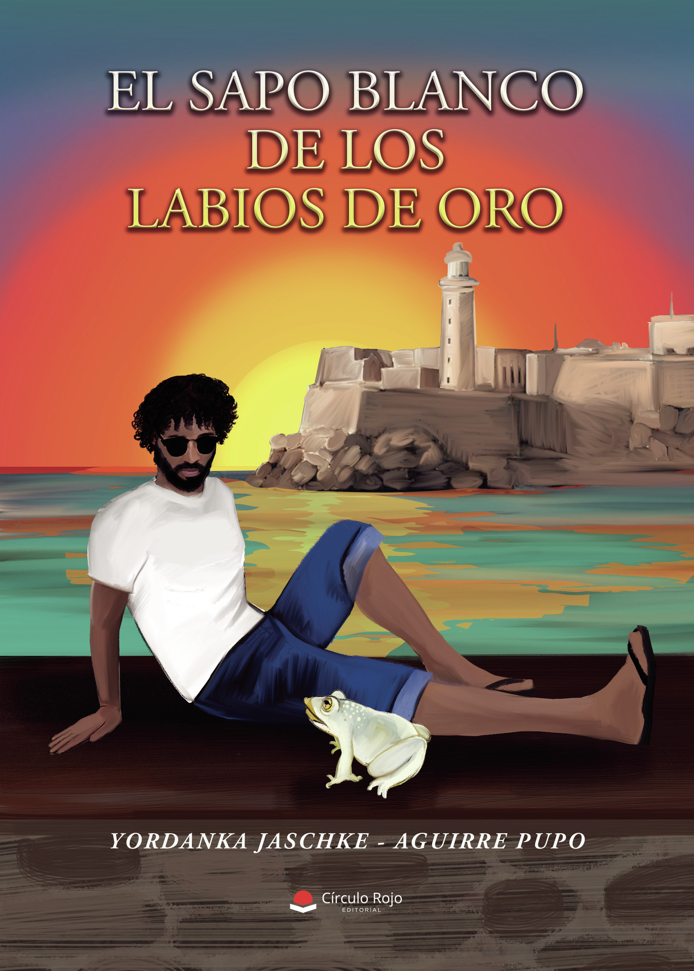 Portada de El sapo blanco de los labios de oro