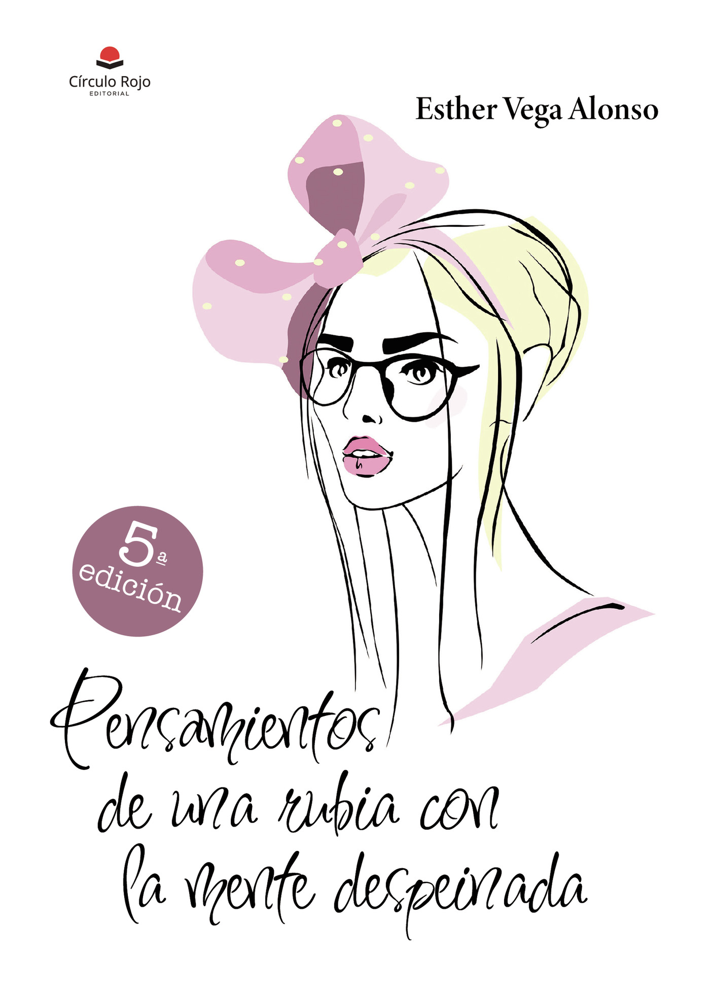 Portada de Pensamientos de una rubia con la mente despeinada