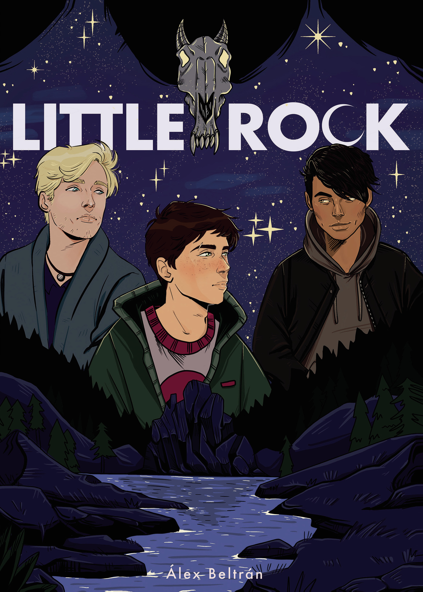 Portada de Little rock · Alex Beltrán