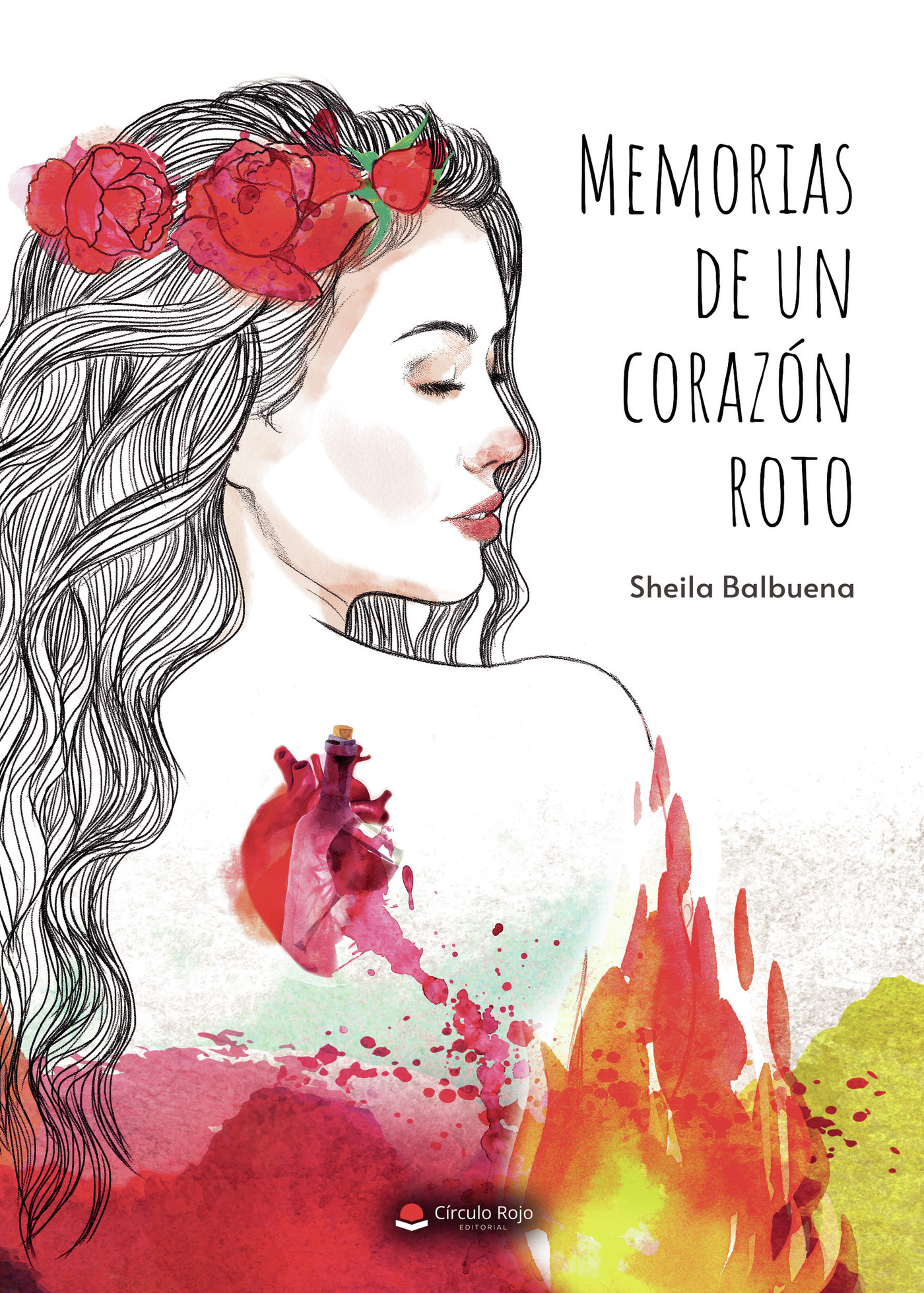 Portada de Memorias de un corazón roto · Sheila Balbuena