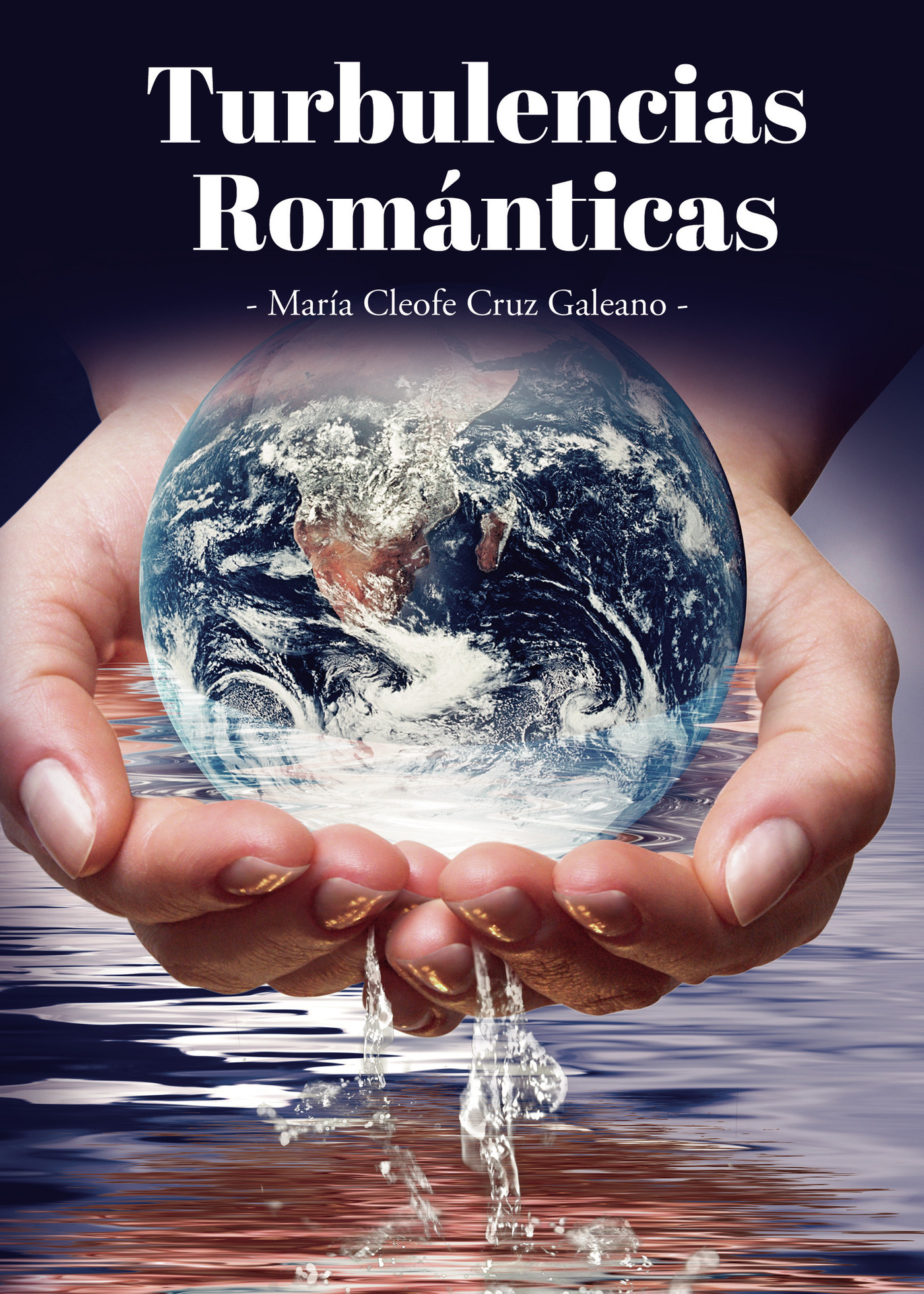 Portada de Turbulencias románticas · María Cleofe Cruz Galeano