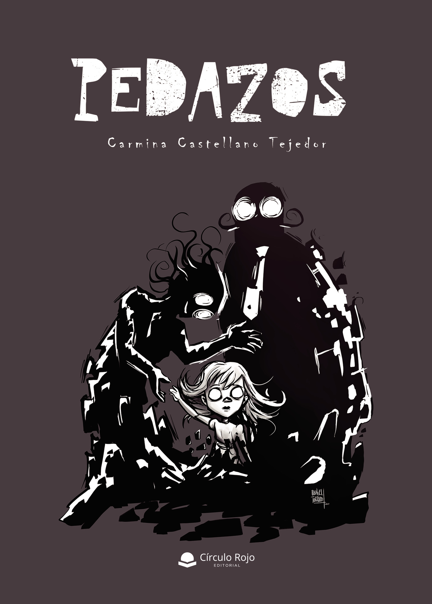 Portada de Pedazos · Carmina Castellano Tejedor