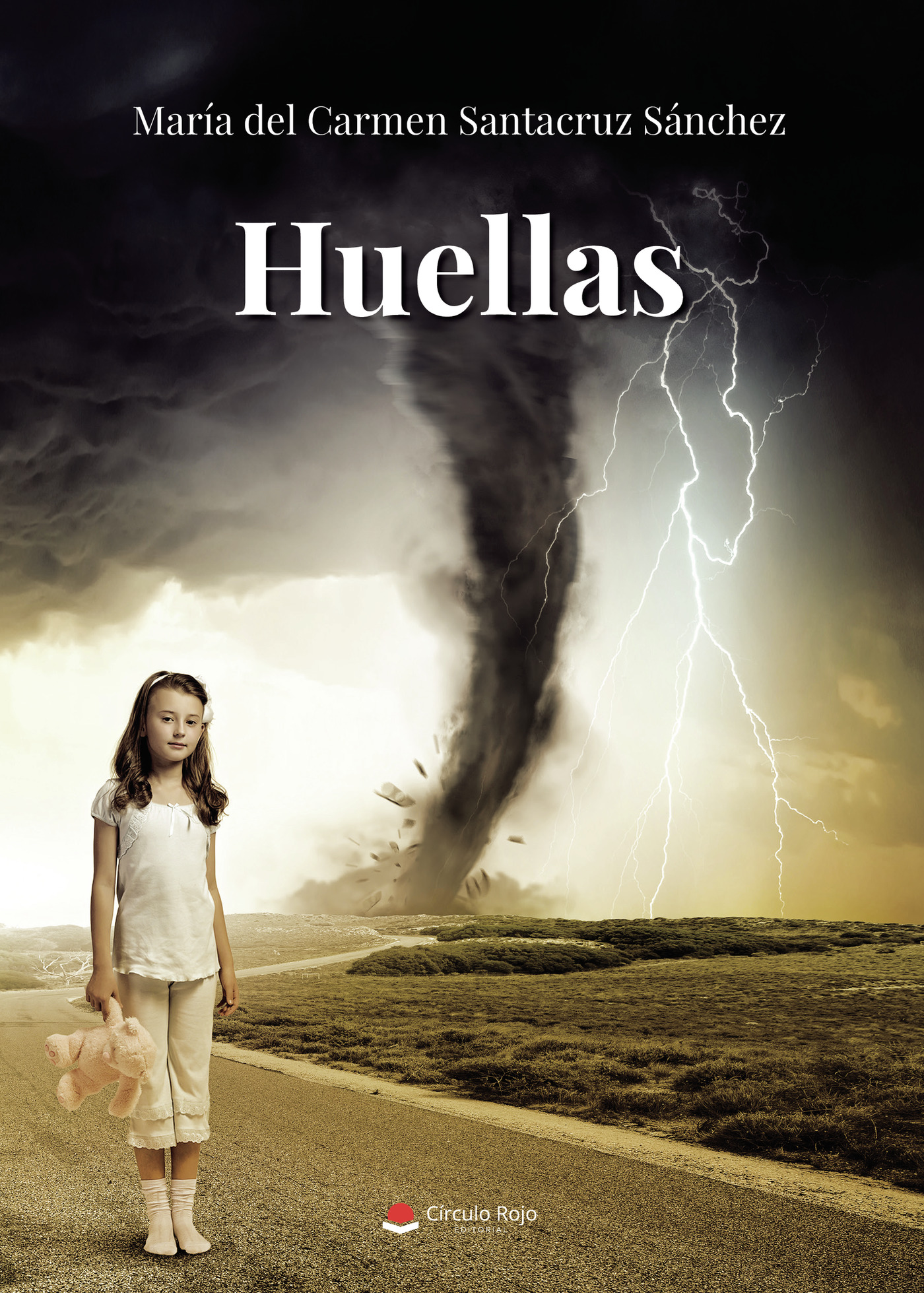 Portada de Huellas · María del Carmen Santacruz Sánchez