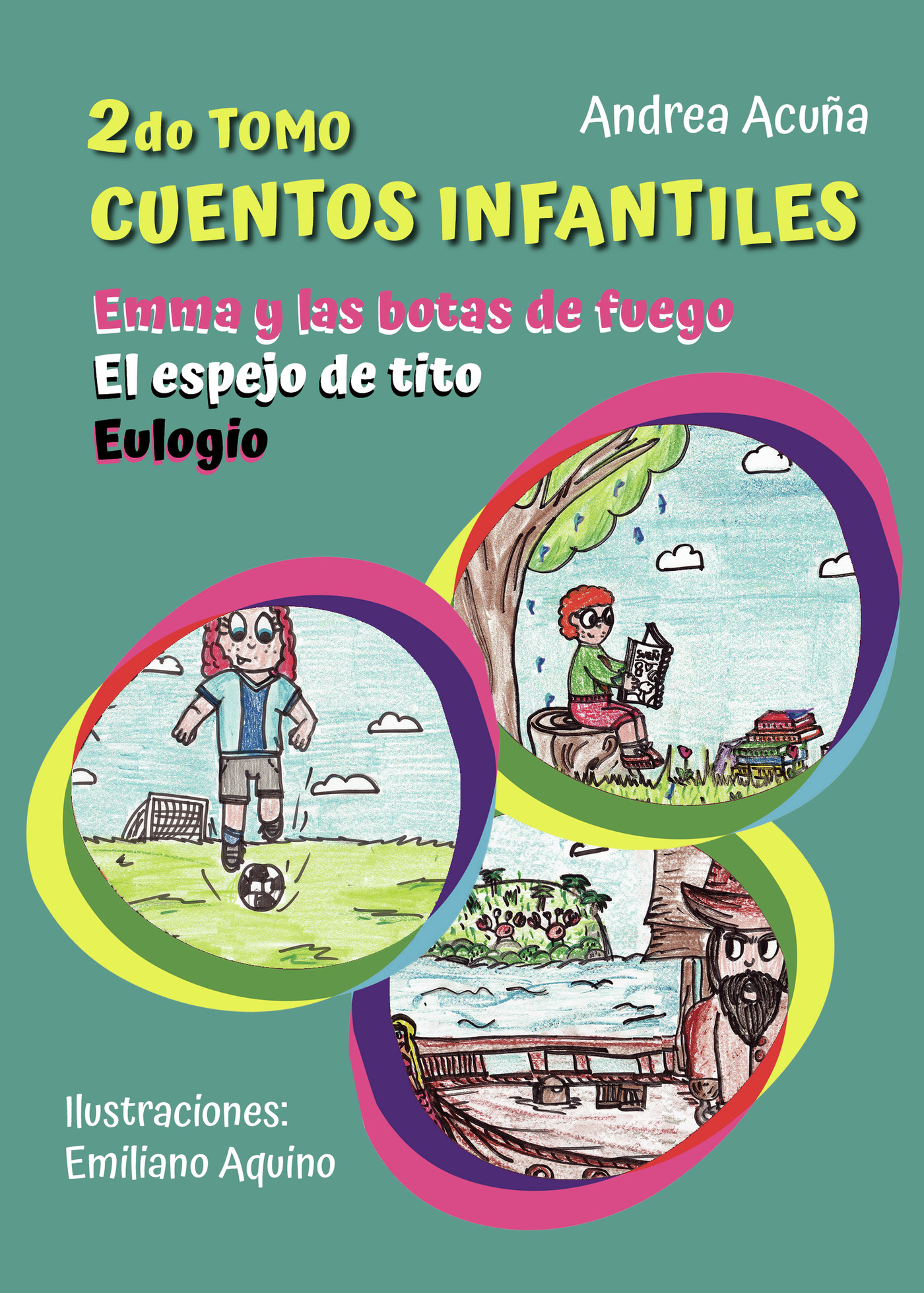 Portada de 2do tomo.Cuentos infantiles