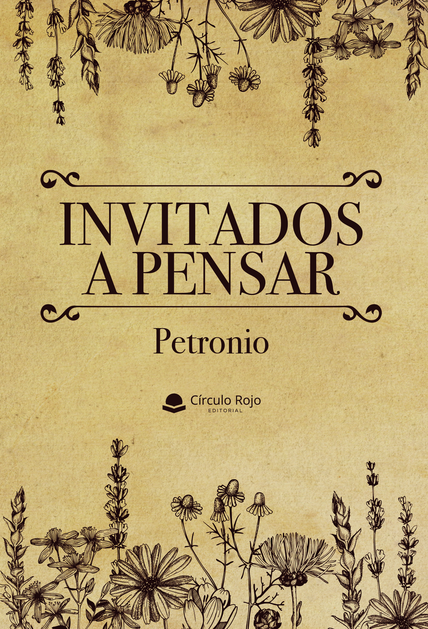 Portada de Invitados a pensar · Petronio