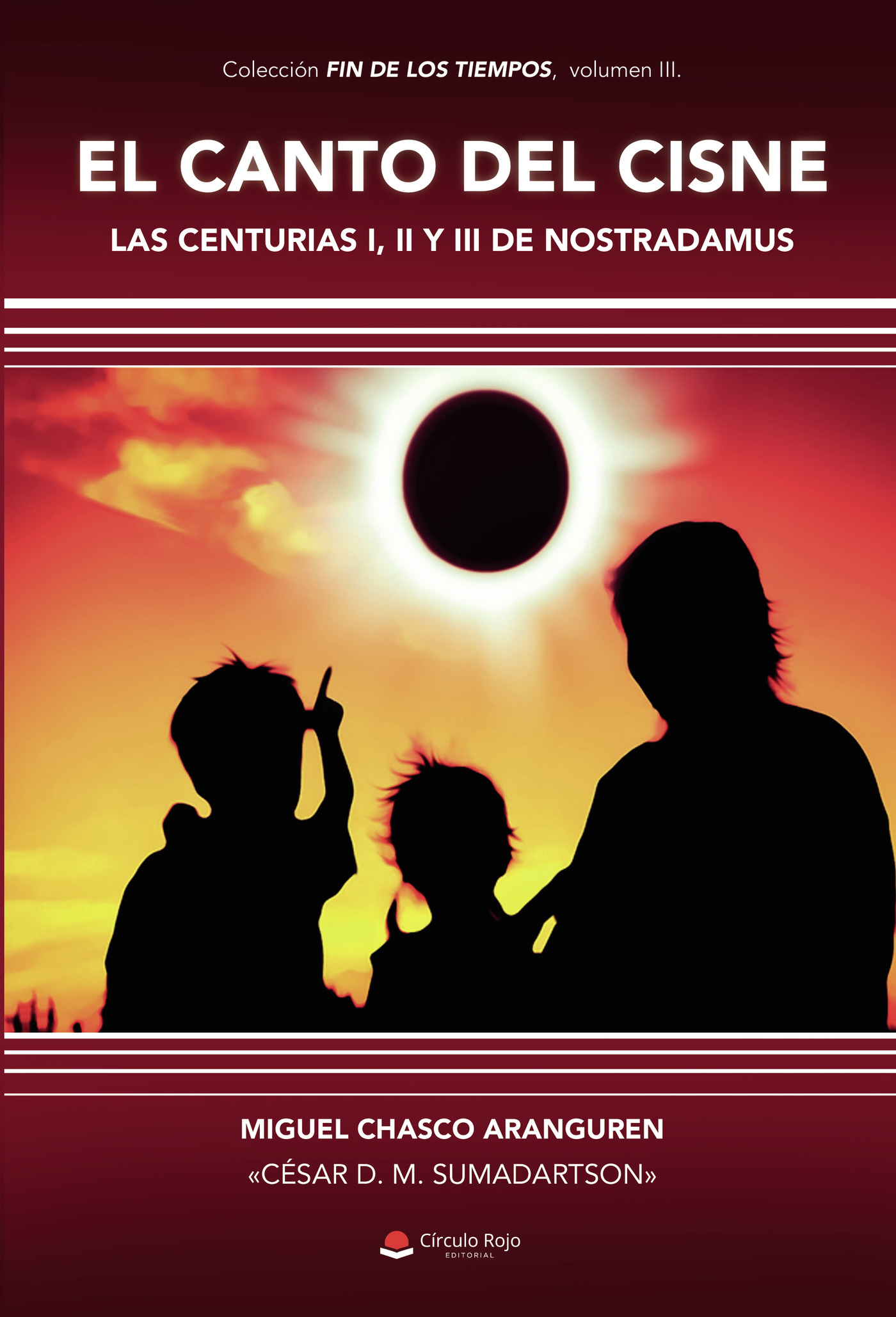 Portada de El canto del cisne · César D.M. Sumadartson