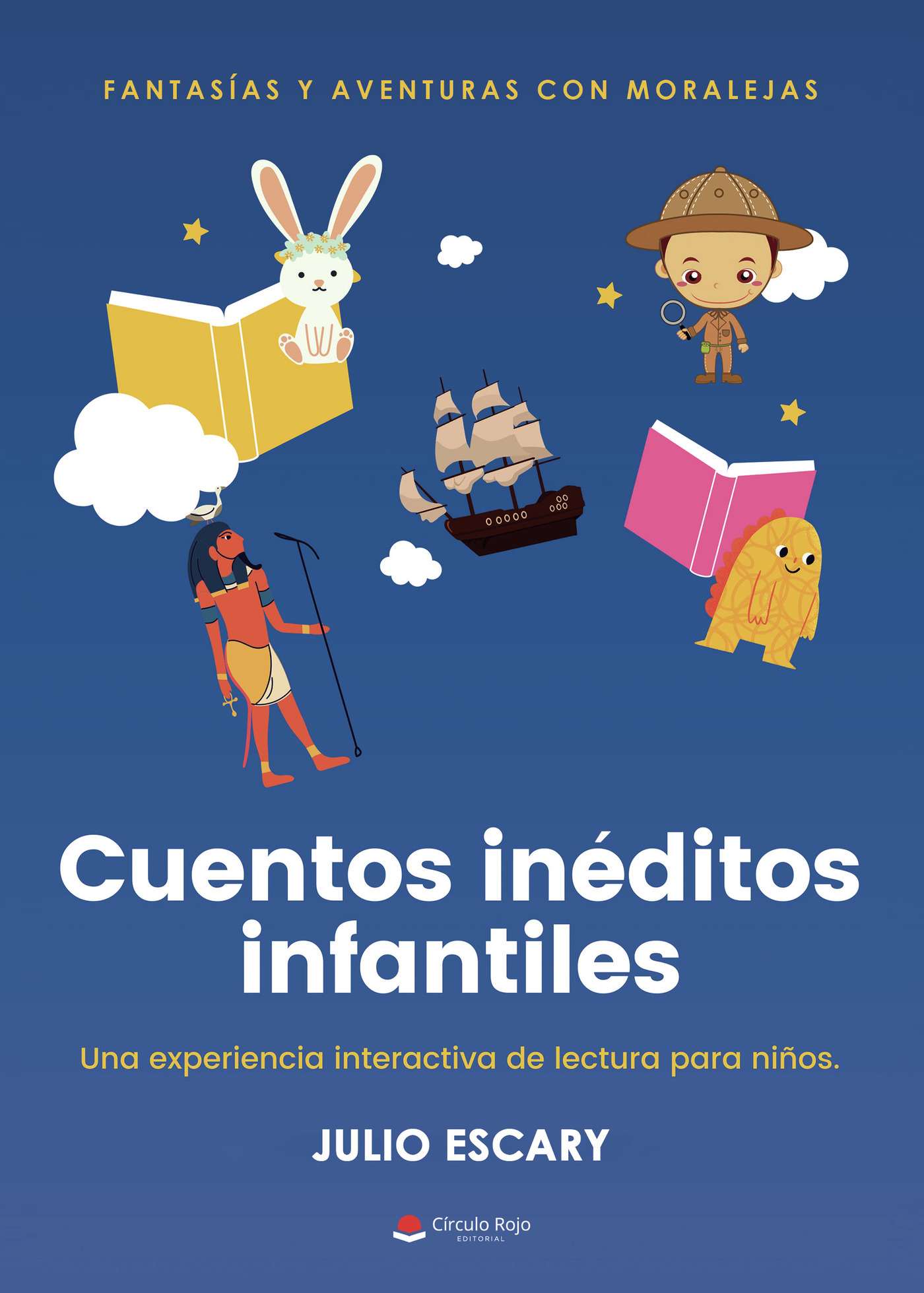 Portada de Cuentos inéditos infantiles: fantasías y aventuras con moralejas