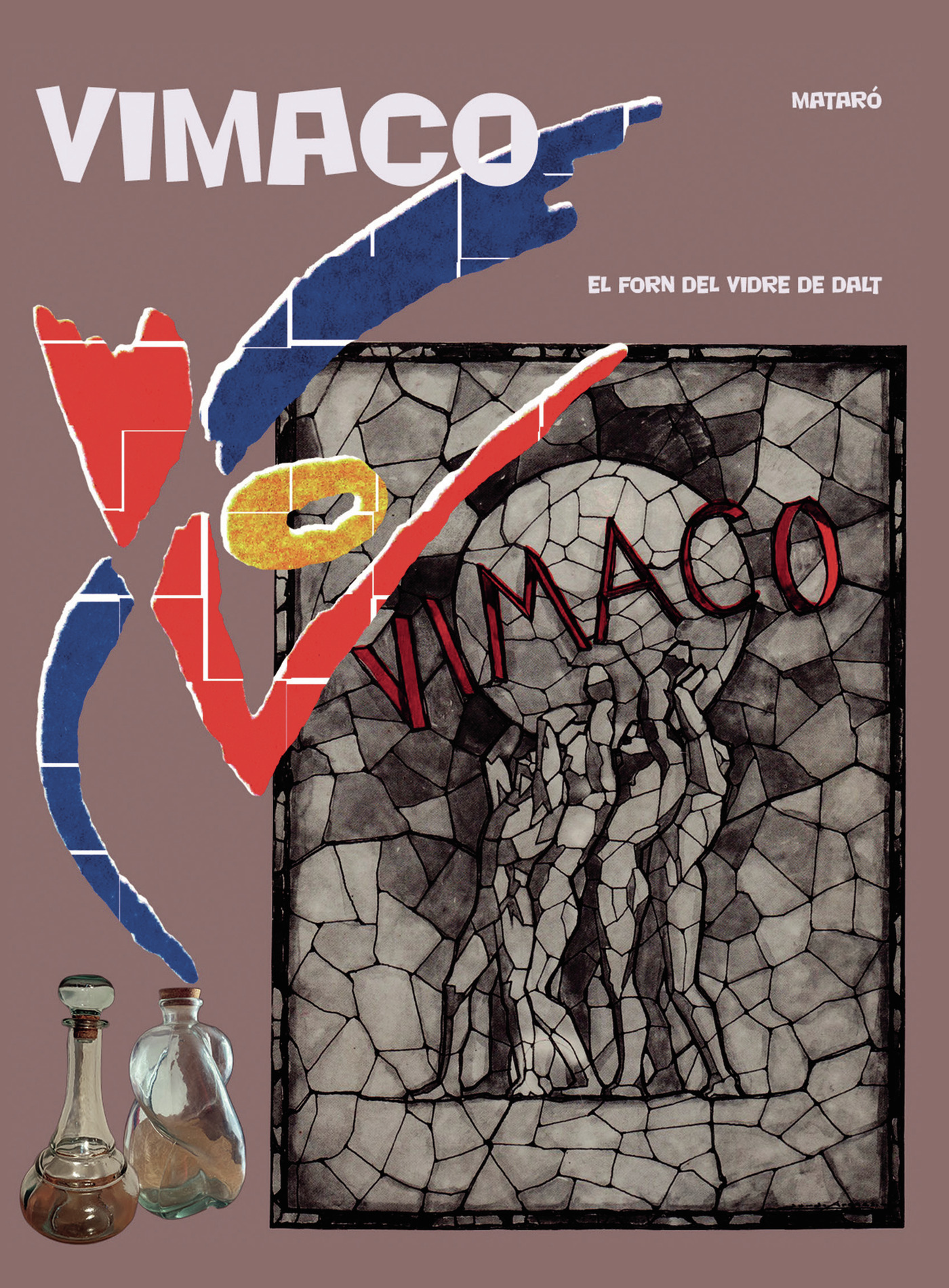 Portada de Vimaco, el forn del vidre de dalt - Mataró · Josep Antoni Cortés