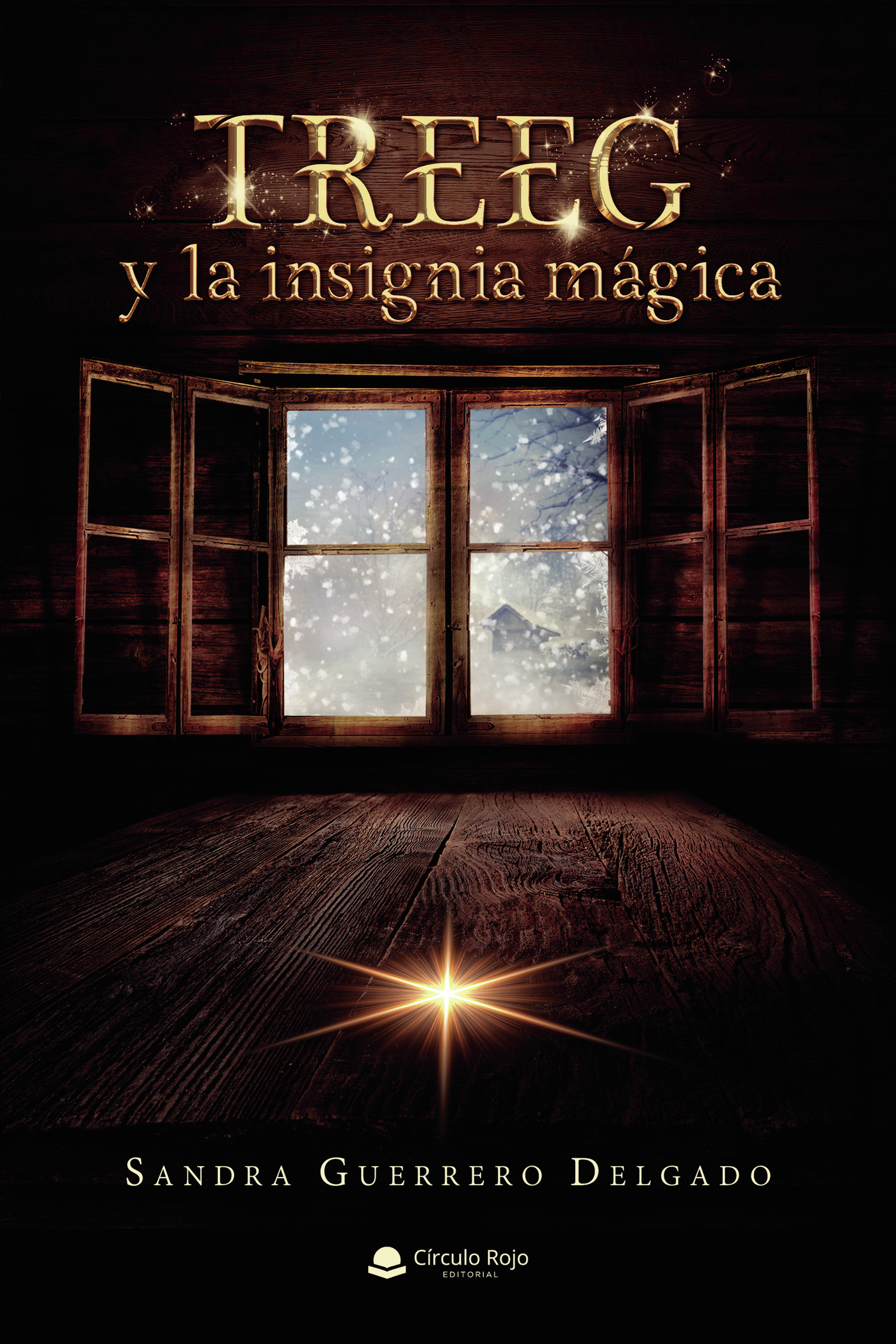 Portada de Treeg y la insignia mágica · Sandra Guerrero Delgado