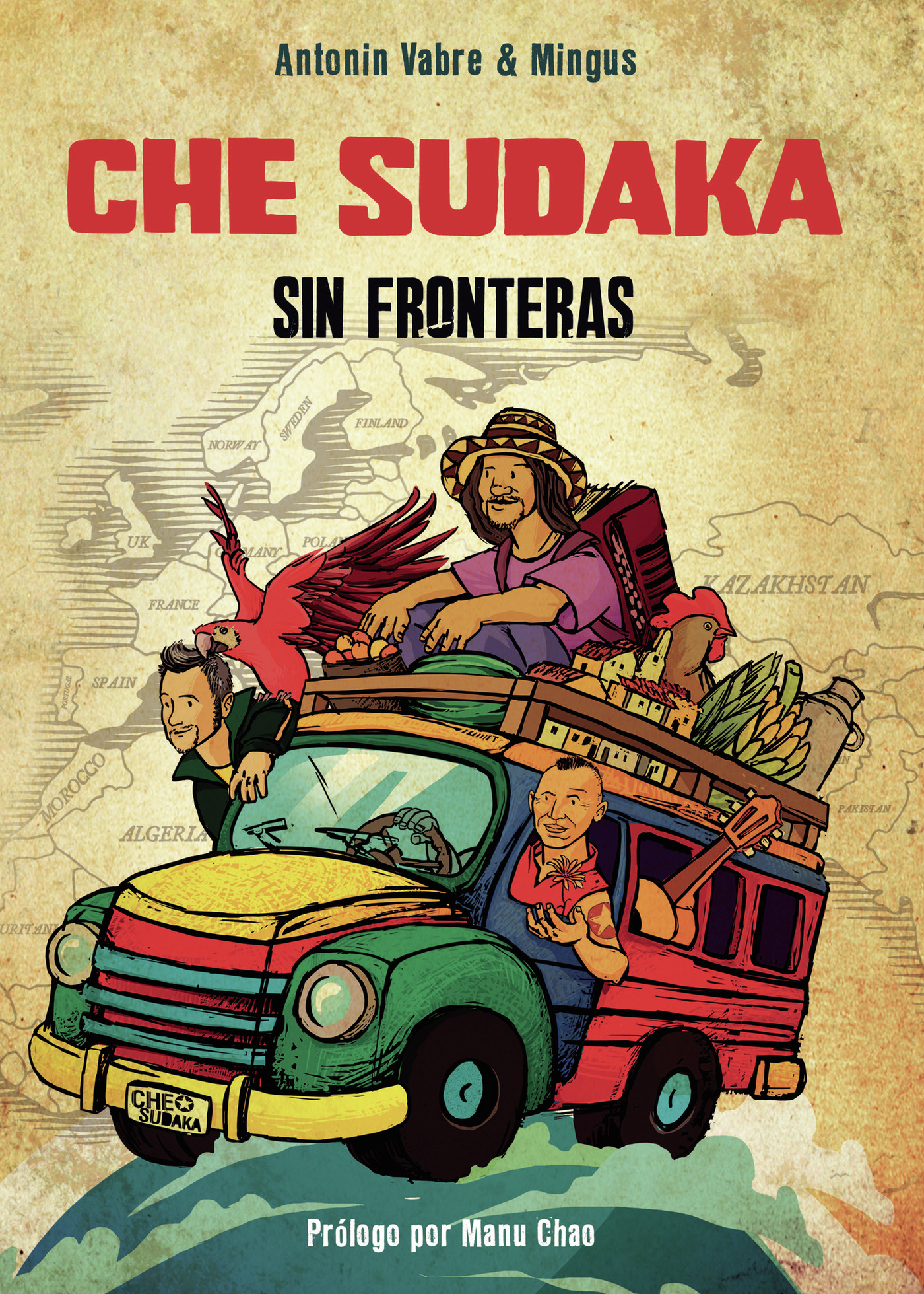 Portada de Che sudaka, sin fronteras