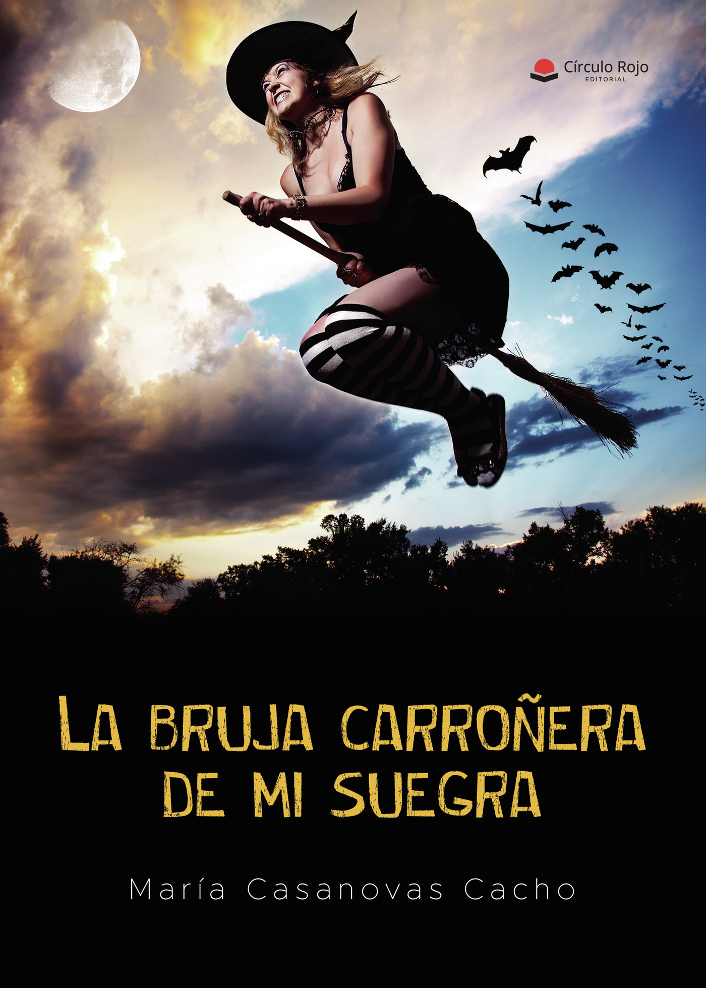 Portada de La bruja carroñera de mi suegra