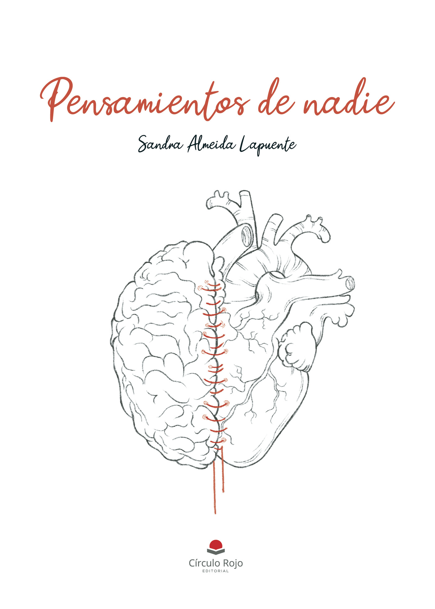 Portada de Pensamientos de nadie · Sandra Almeida Lapuente