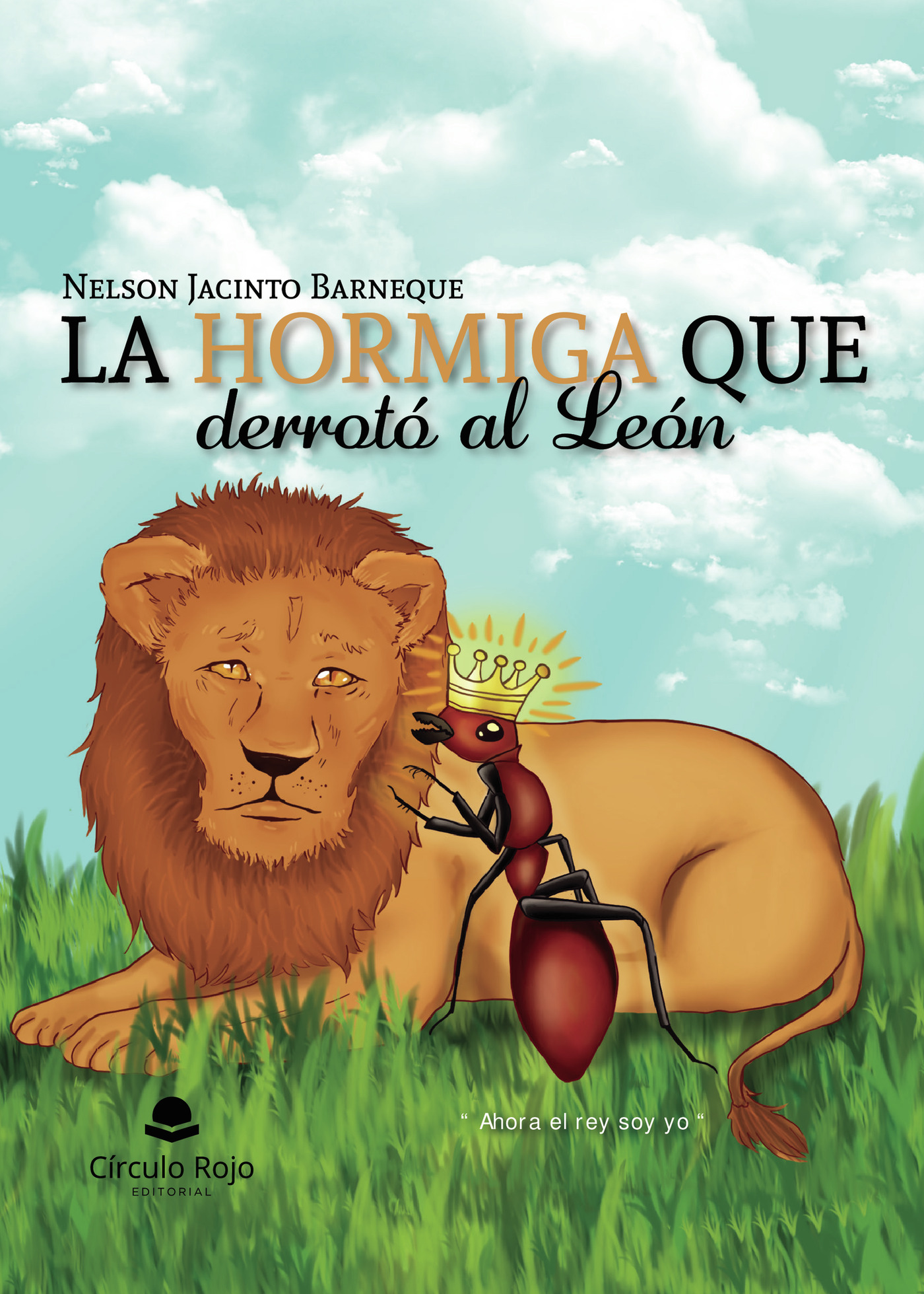 Portada de La hormiga que derrotó al león