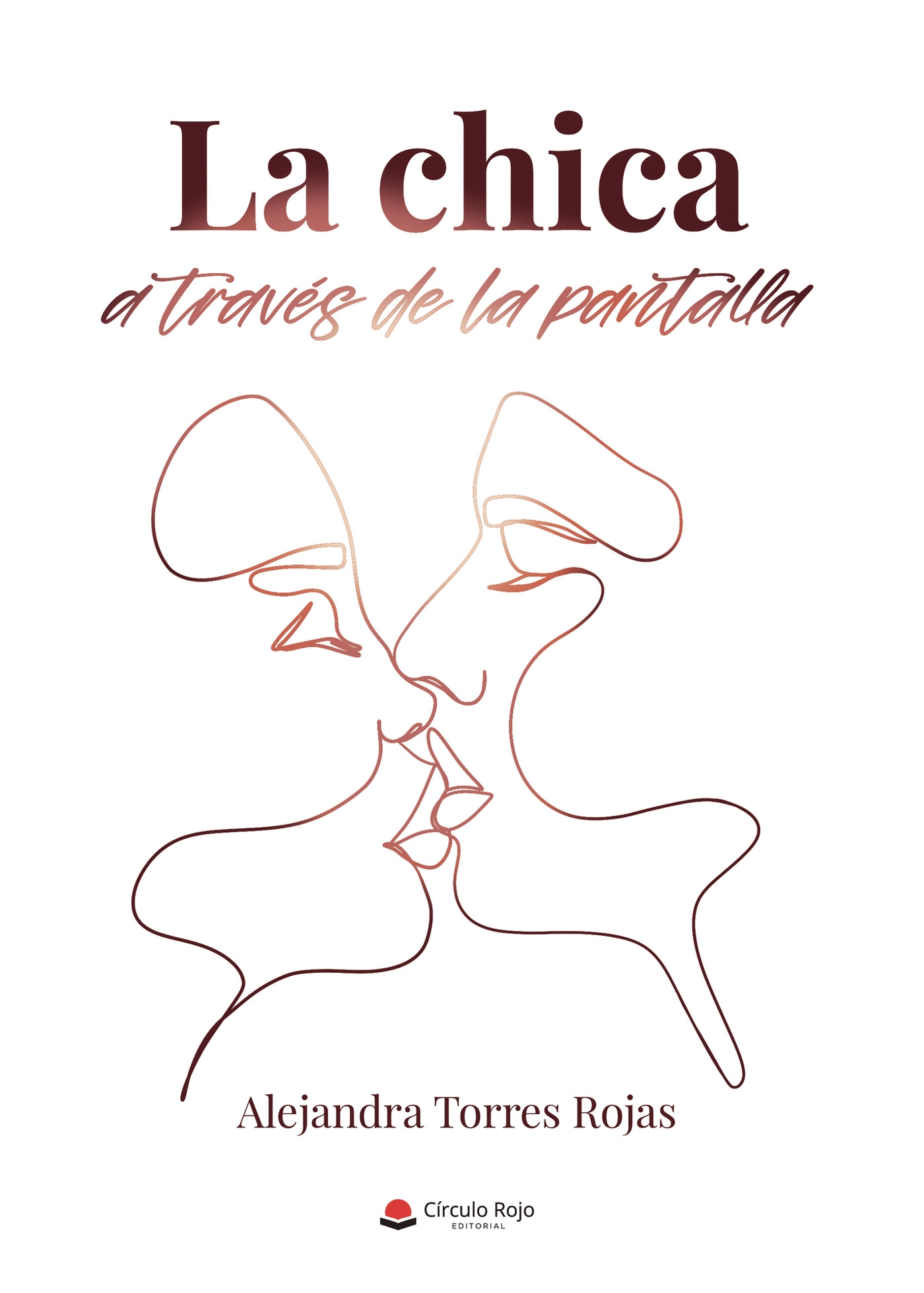 Portada de La chica a través de la pantalla