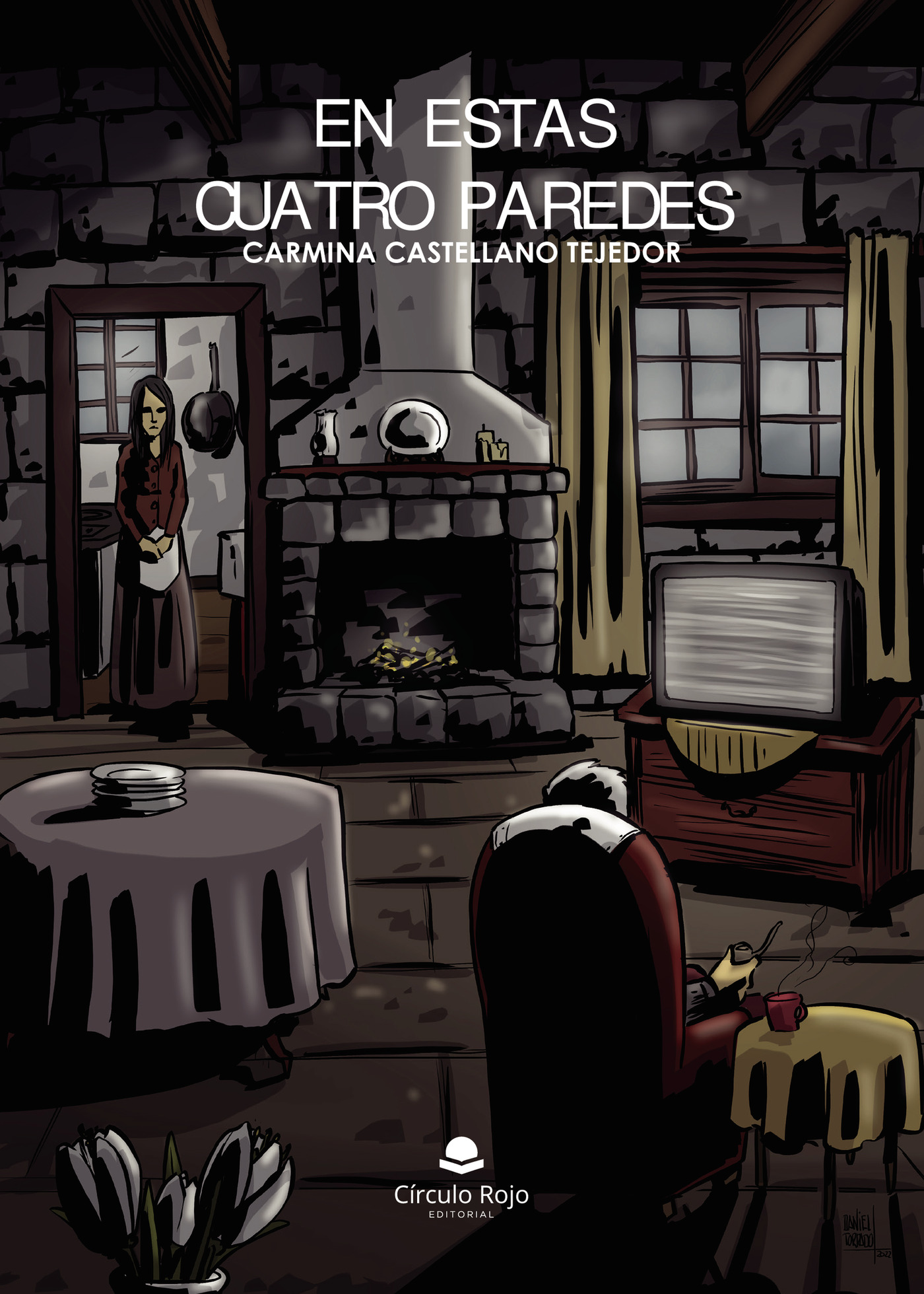 Portada de En estas cuatro paredes · Carmina Castellano Tejedor