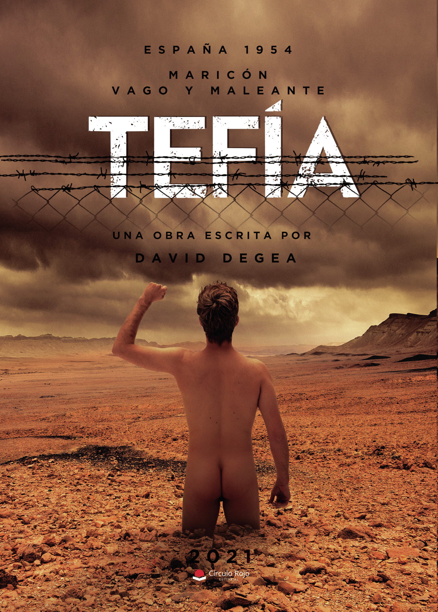 Portada de Tefía, maricón, vago y maleante · David DeGea