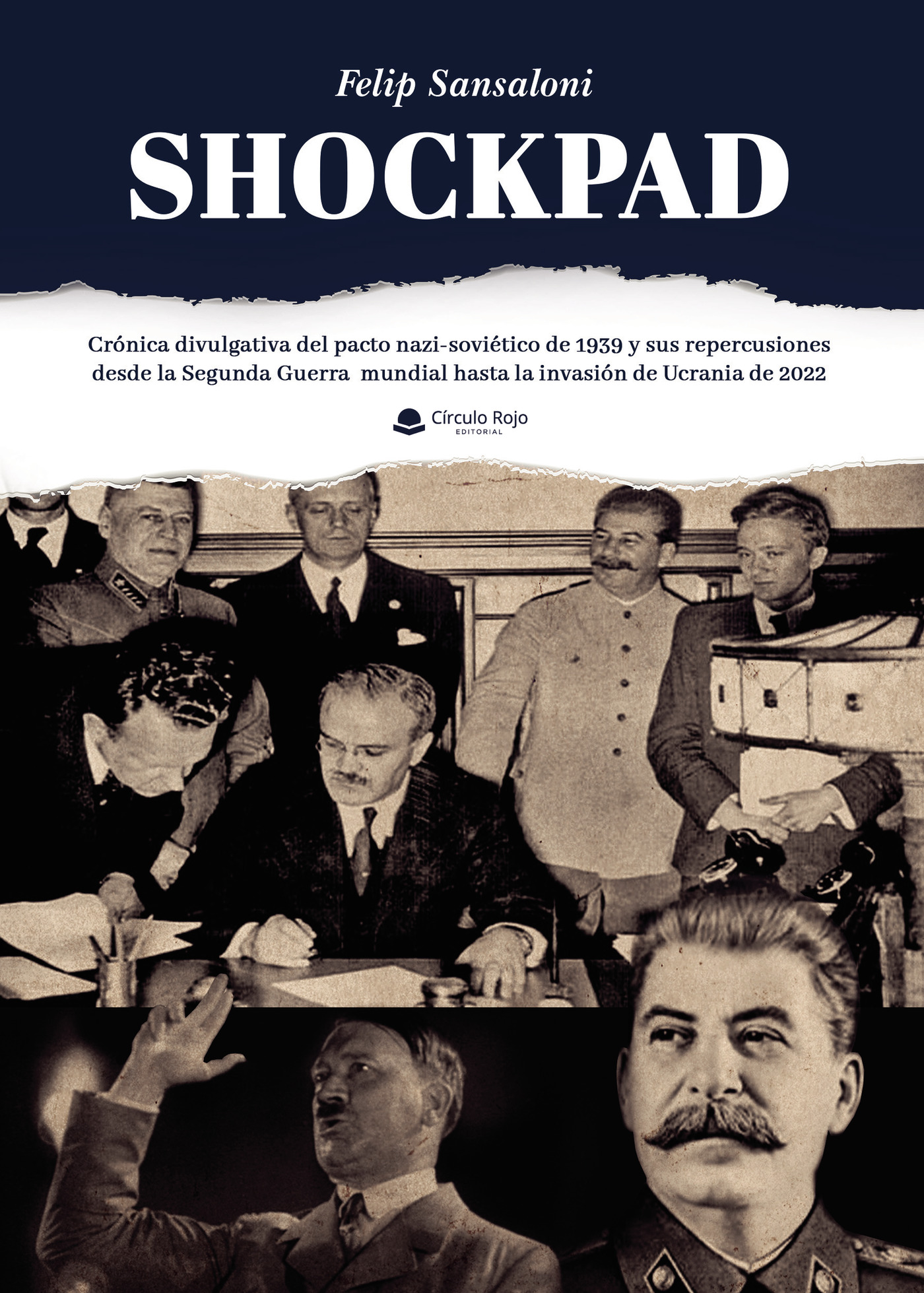 Portada de Shockpad · Felip Sansaloni