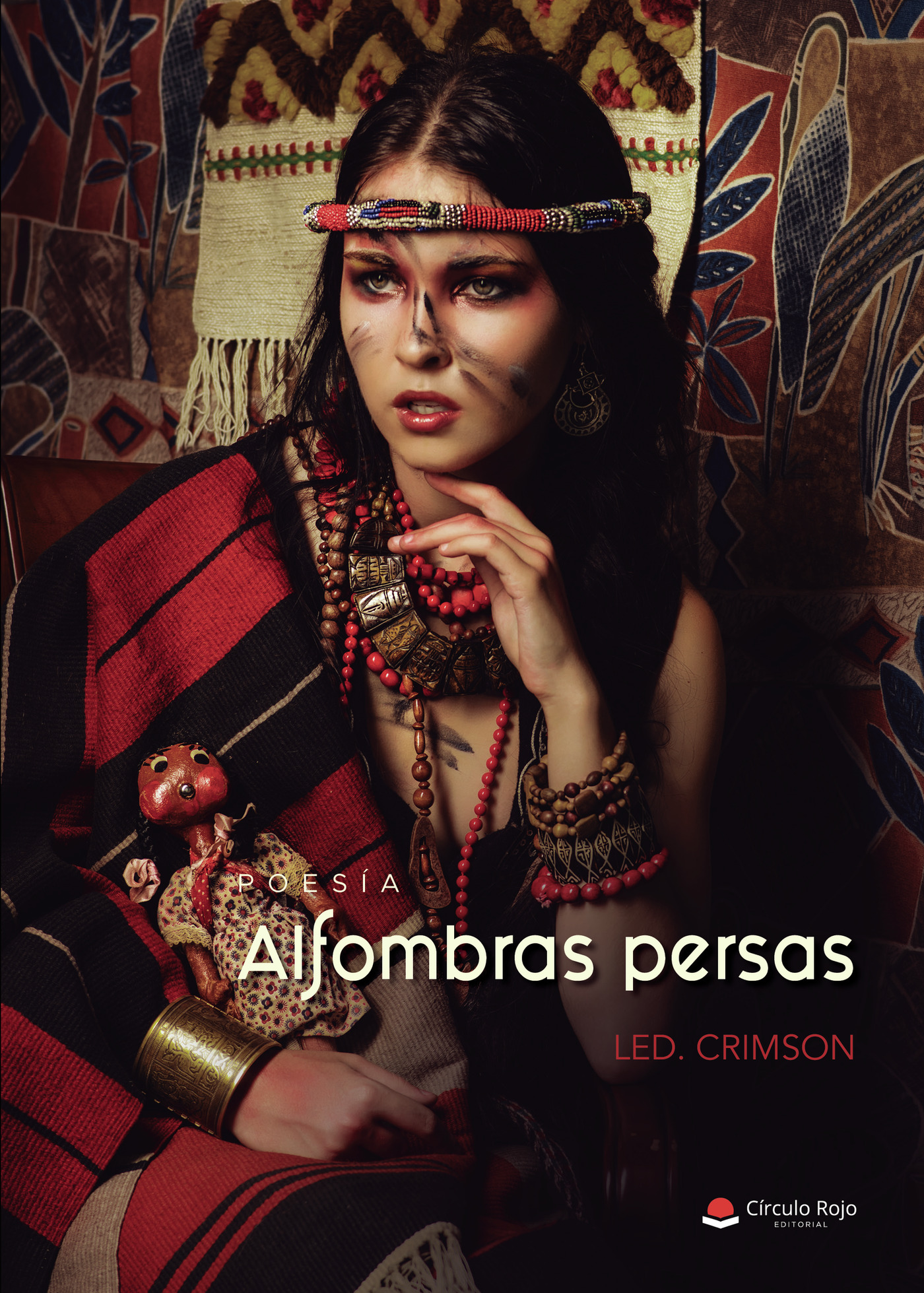 Portada de Alfombras persas · Led. Crimson