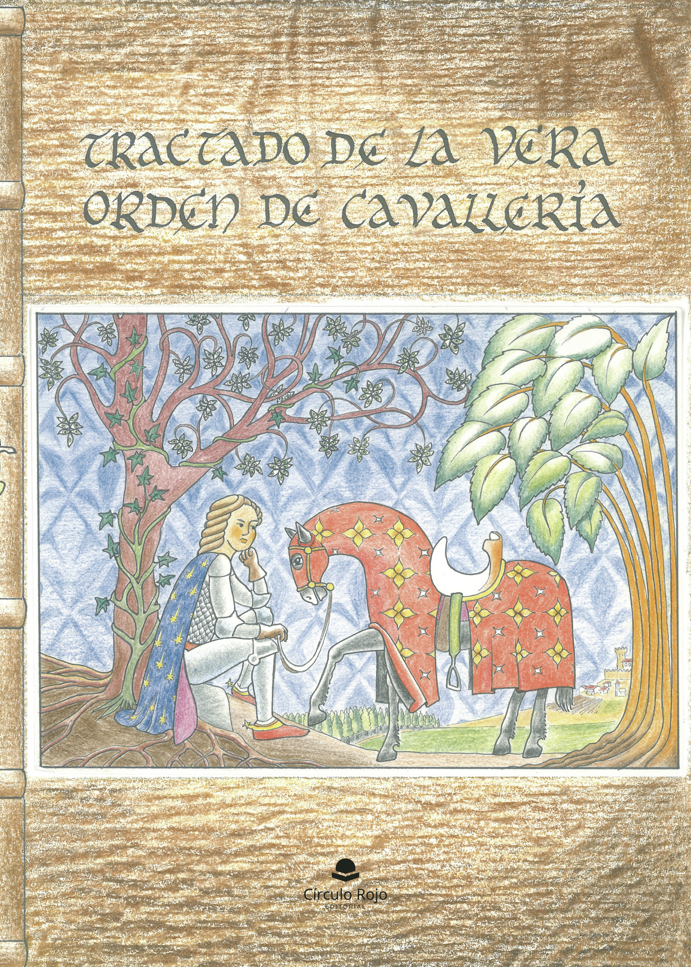 Portada de Tractado de la vera orden de cavallería
