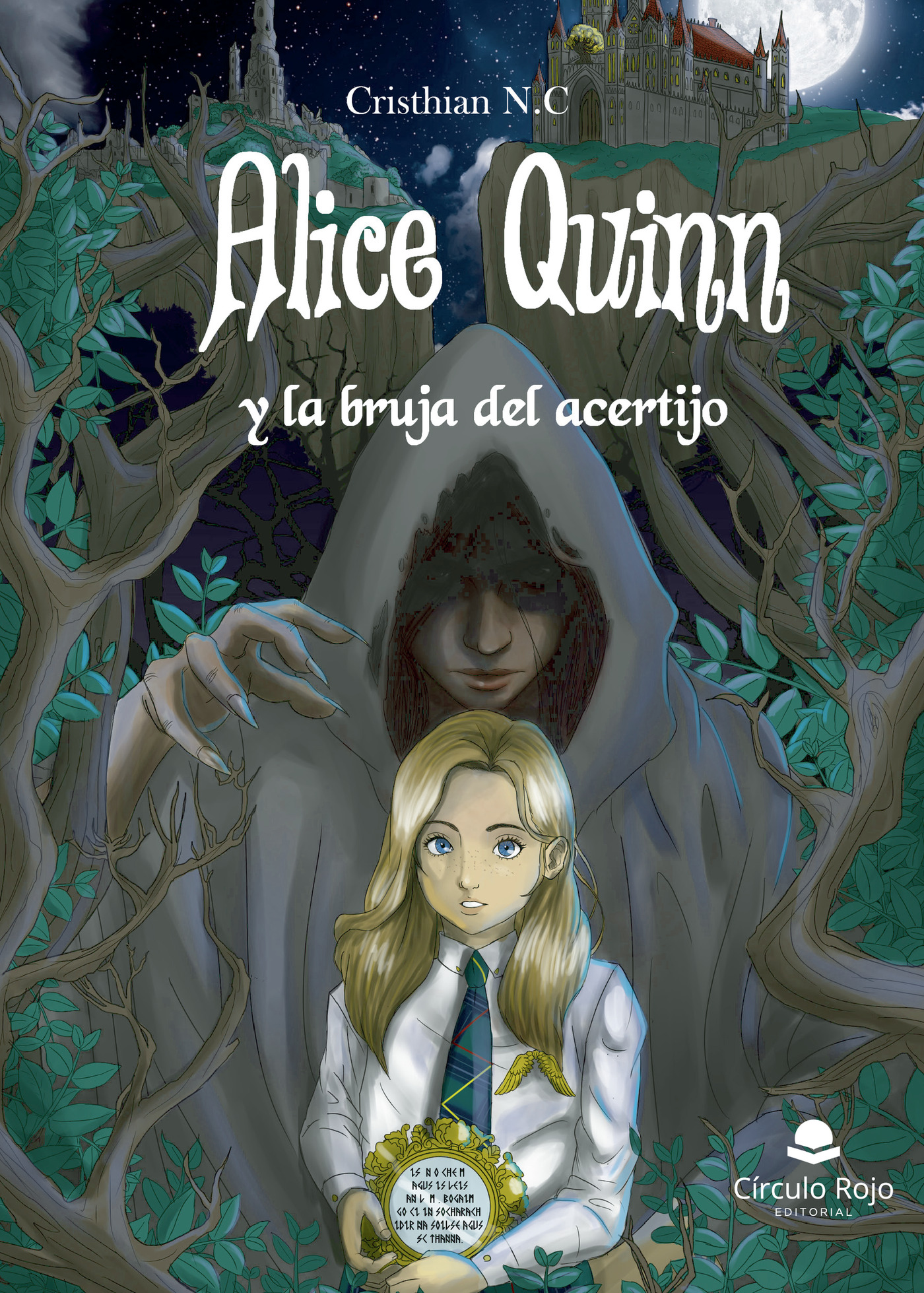 Portada de Alice Quinn y la bruja del acertijo