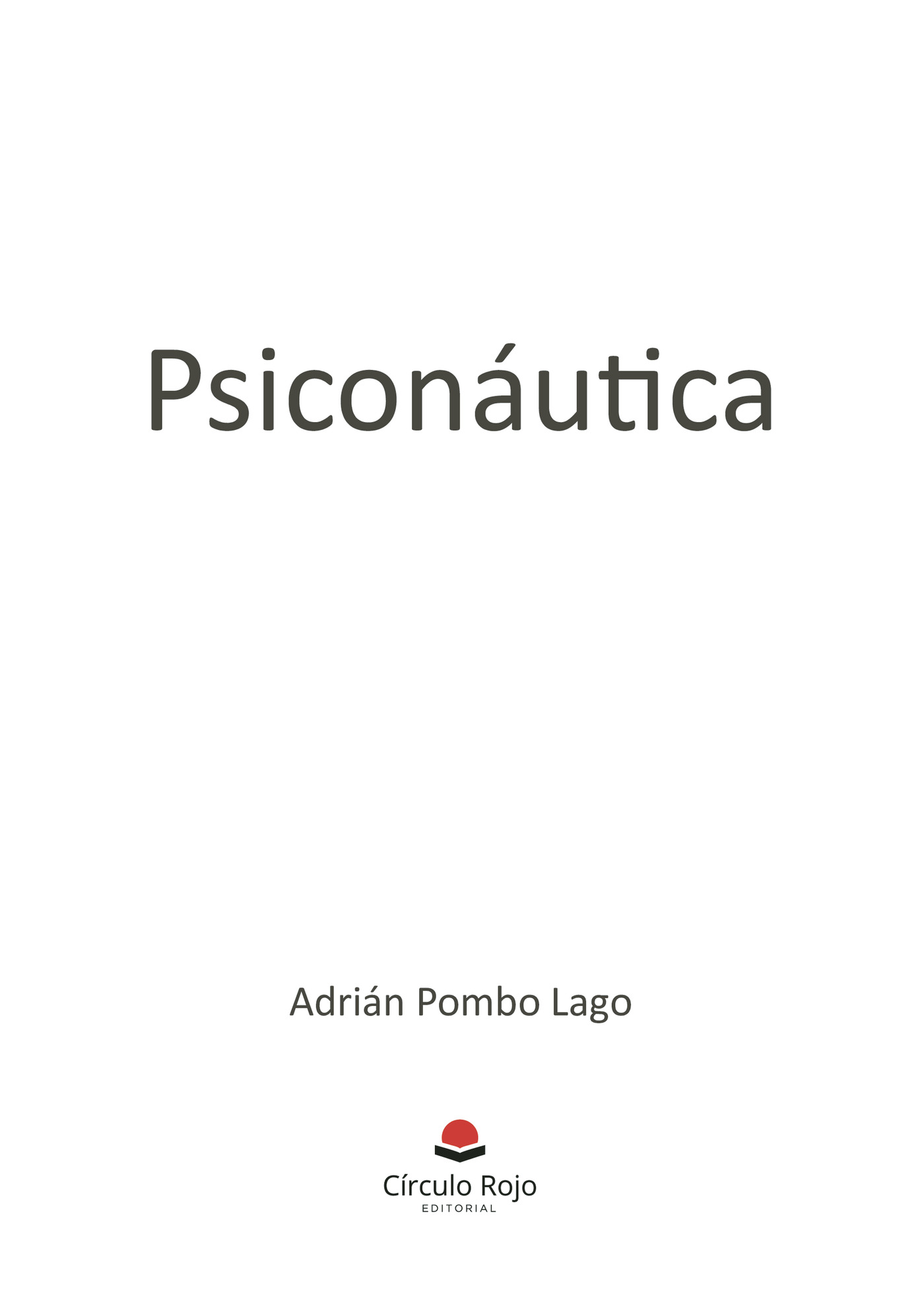 Portada de Psiconáutica