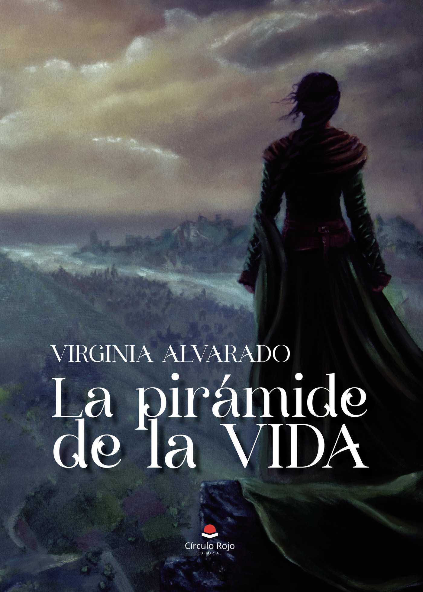 Portada de La pirámide de la vida · Virginia Alvarado Santiago