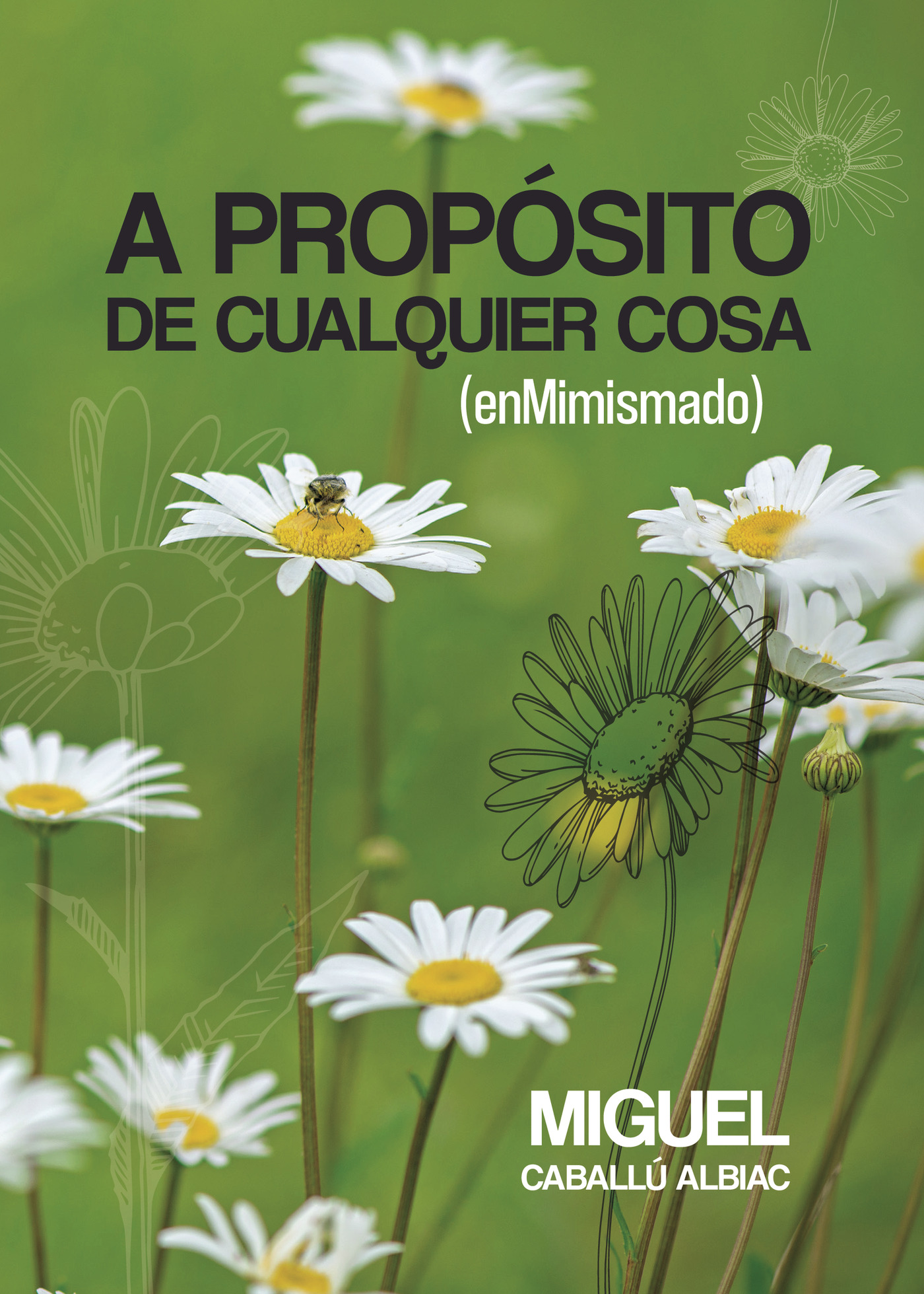 Portada de A propósito de cualquier cosa (enMimismado)