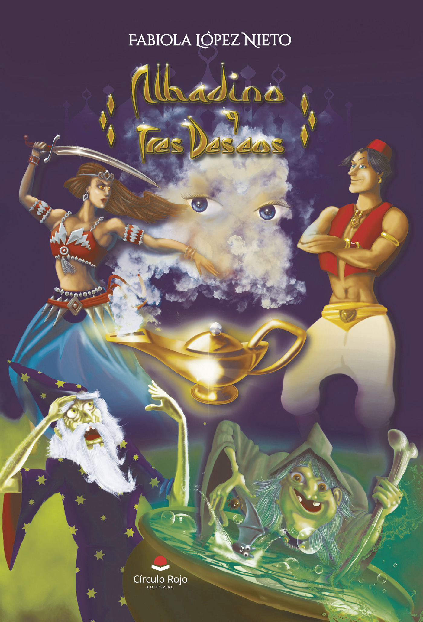 Portada de Alhadino y Tres Deseos