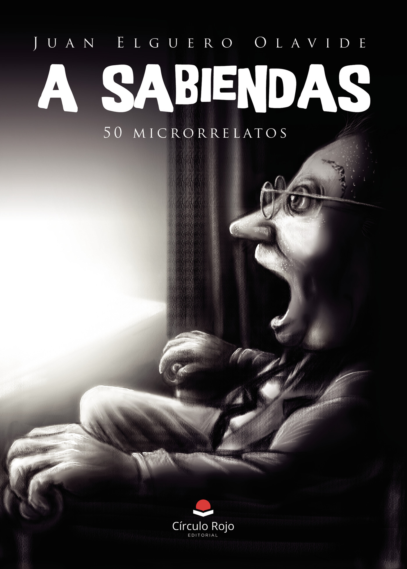 Portada de A sabiendas (50 microrrelatos)