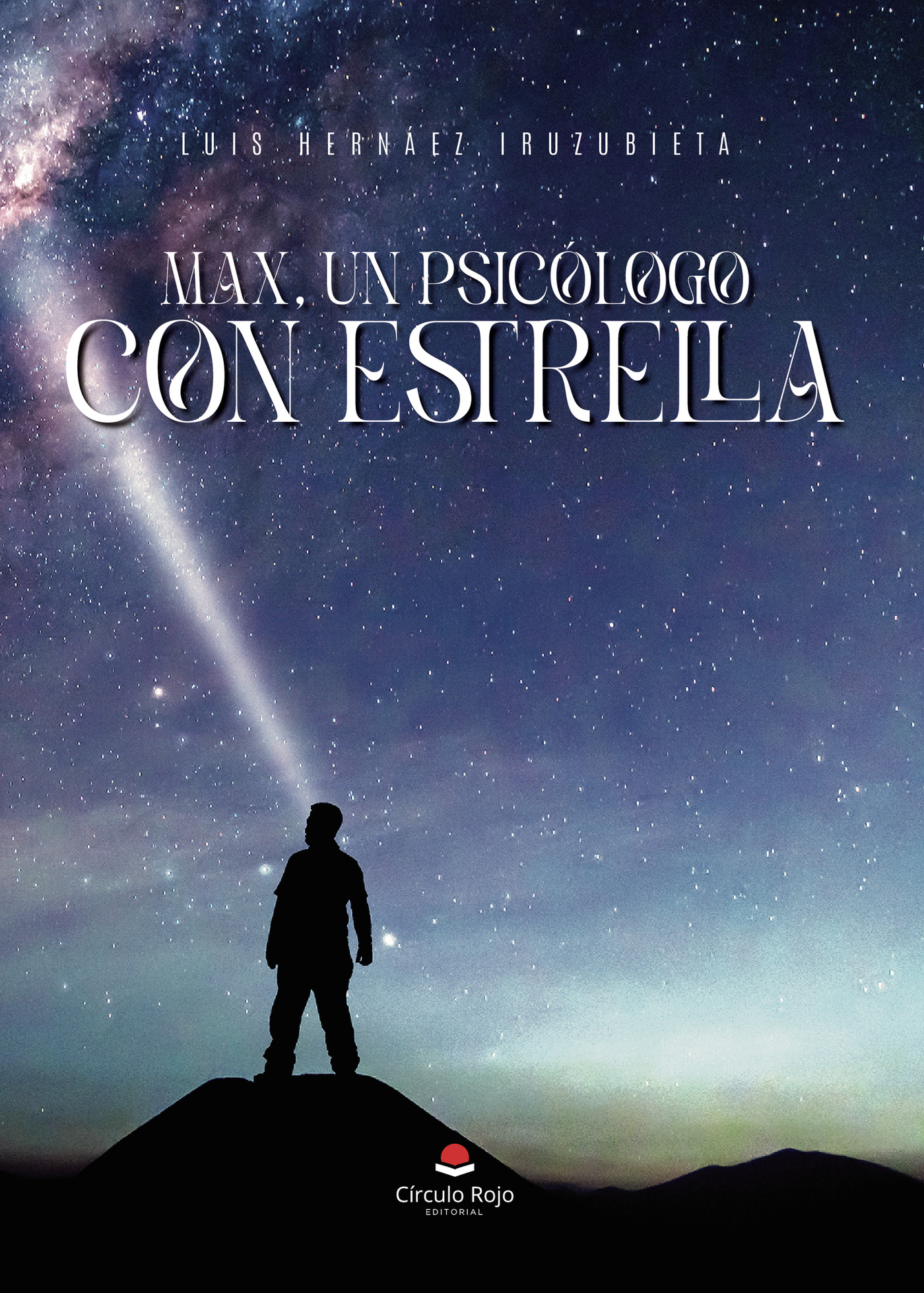 Portada de Max, un psicólogo con estrella · Luis Hernáez Iruzubieta