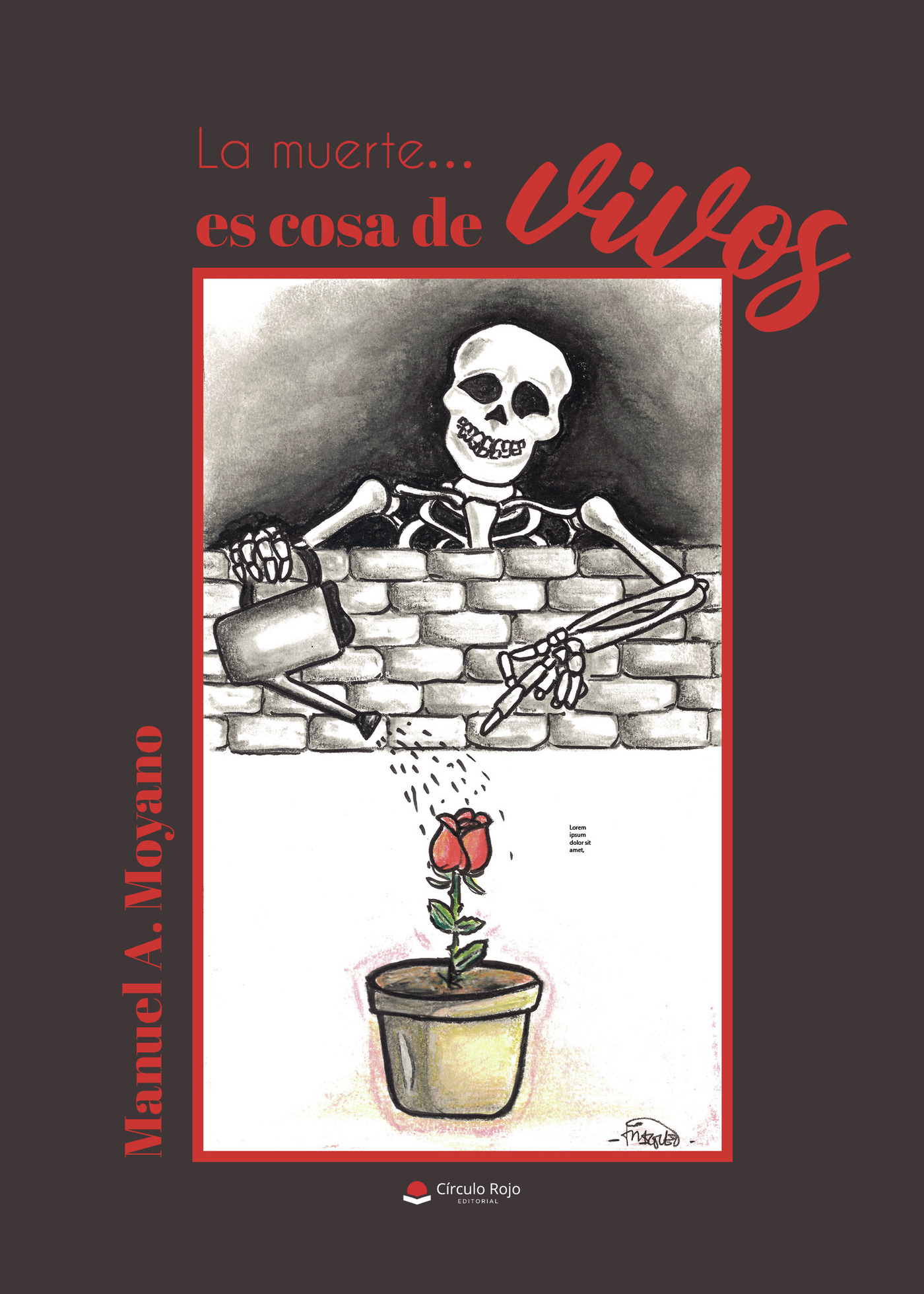 Portada de La muertees cosa de vivos