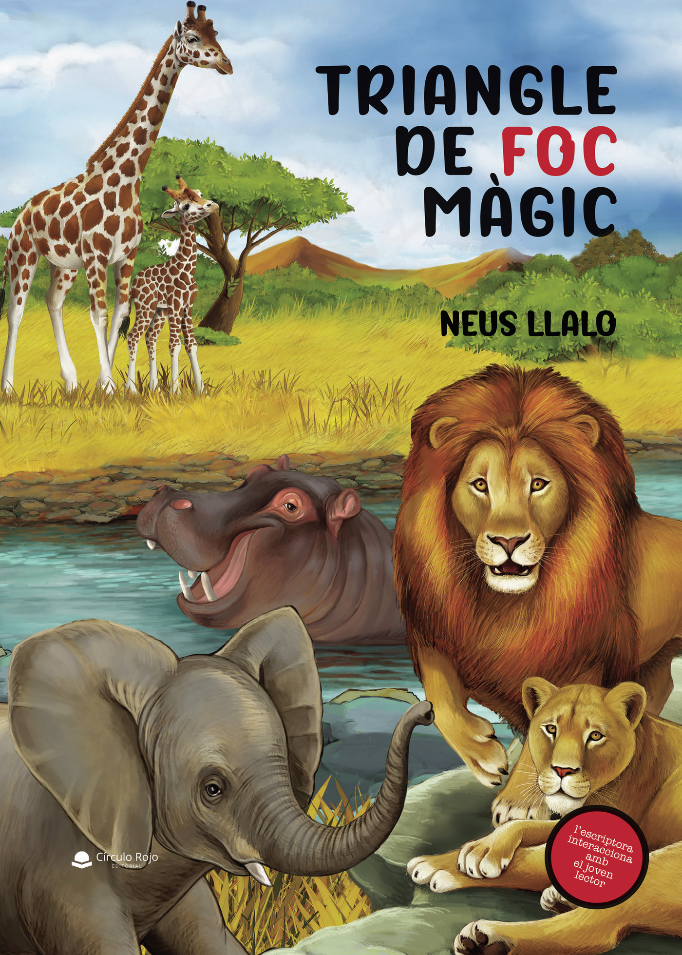 Portada de Triangle de foc magic · Neus LLalo