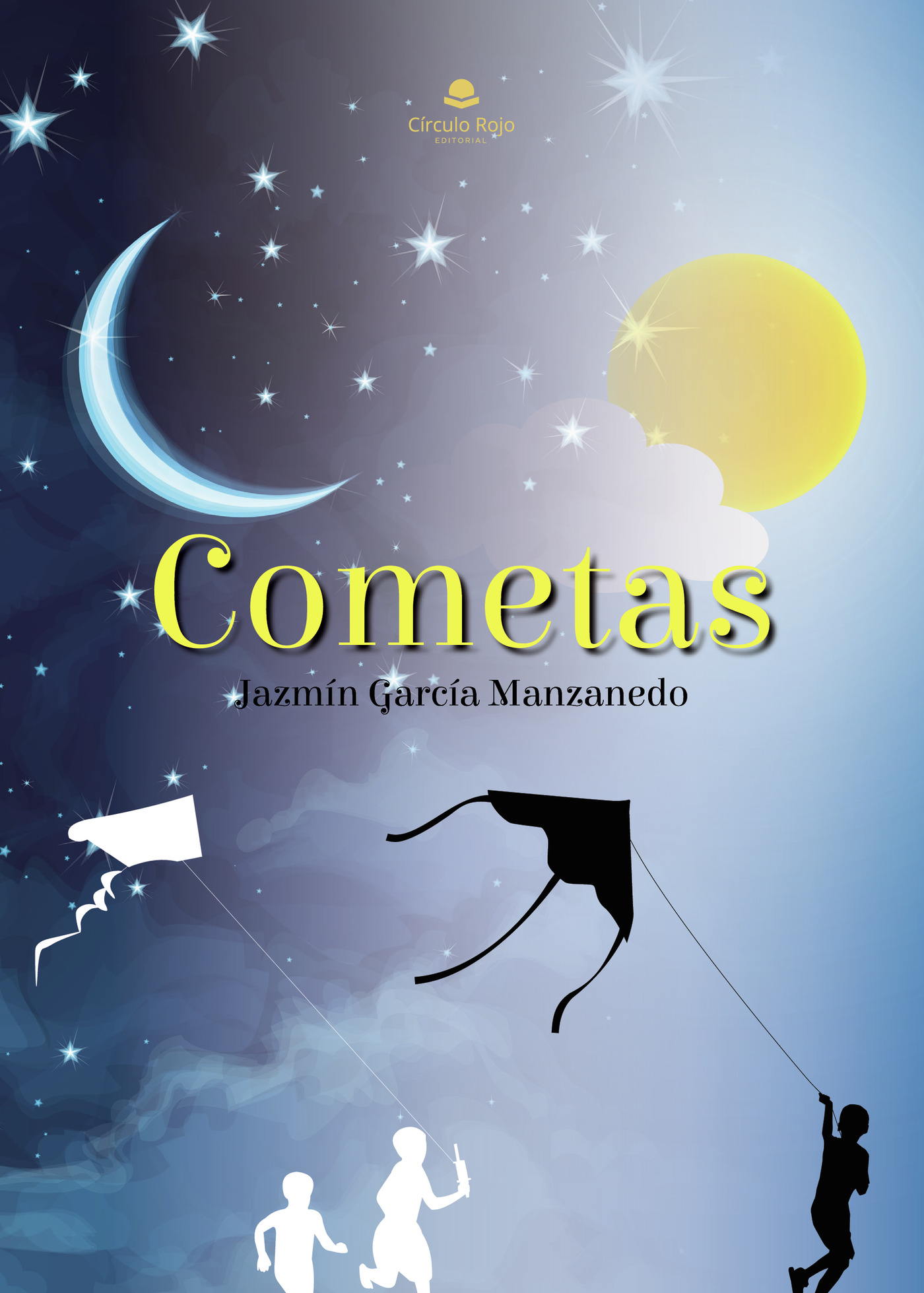 Portada de Cometas · Jazmín García Manzanedo