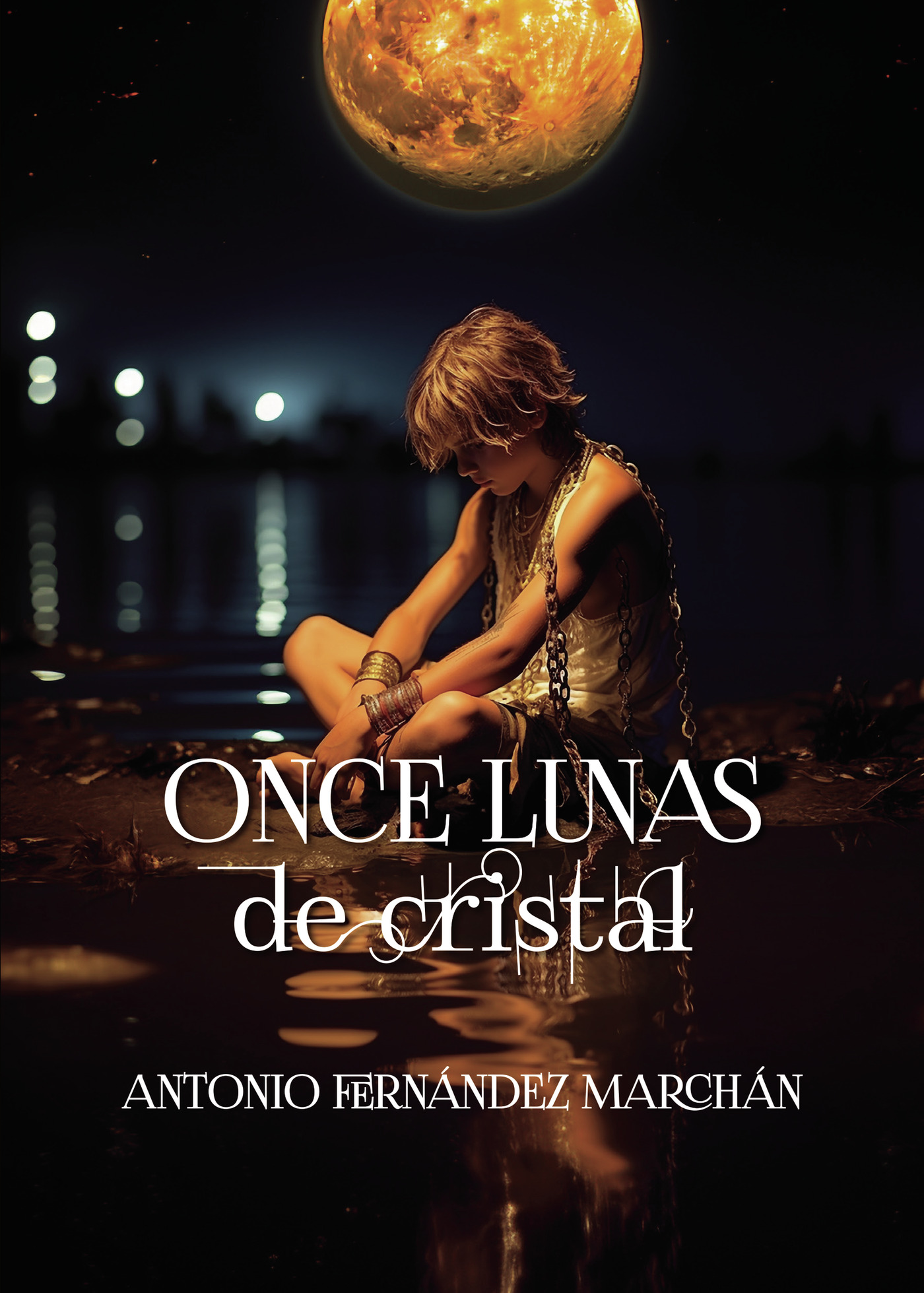 Portada de Once lunas de cristal