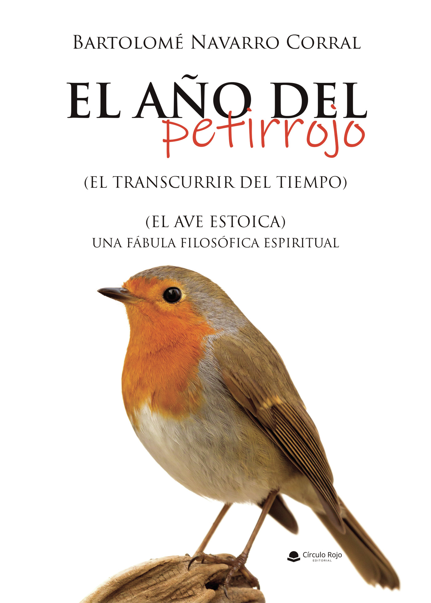 Portada de El año del petirrojo · Bartolomé Navarro Corral