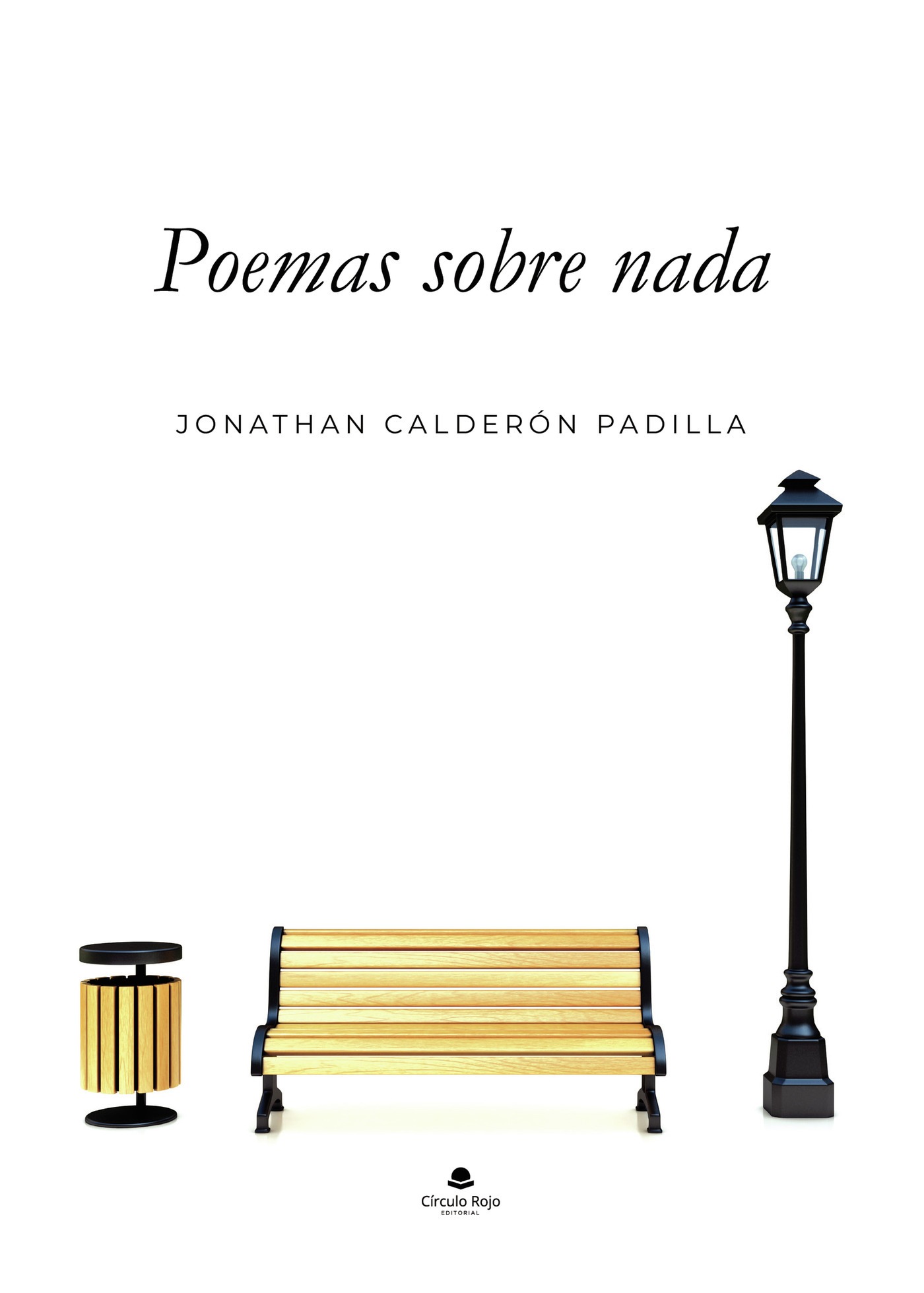 Portada de Poemas sobre nada · Jonathan Calderón Padilla