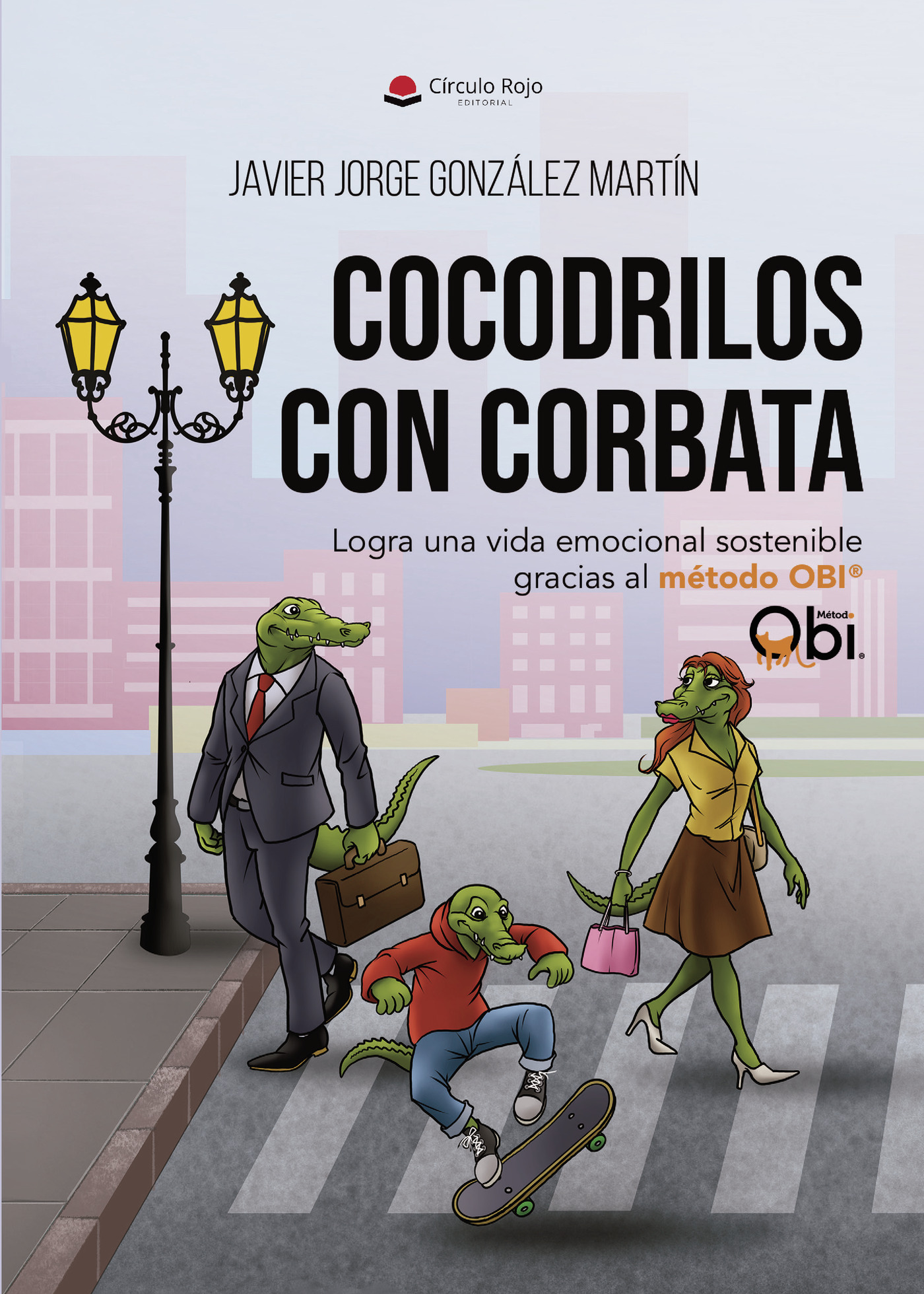 Portada de Cocodrilos con corbata