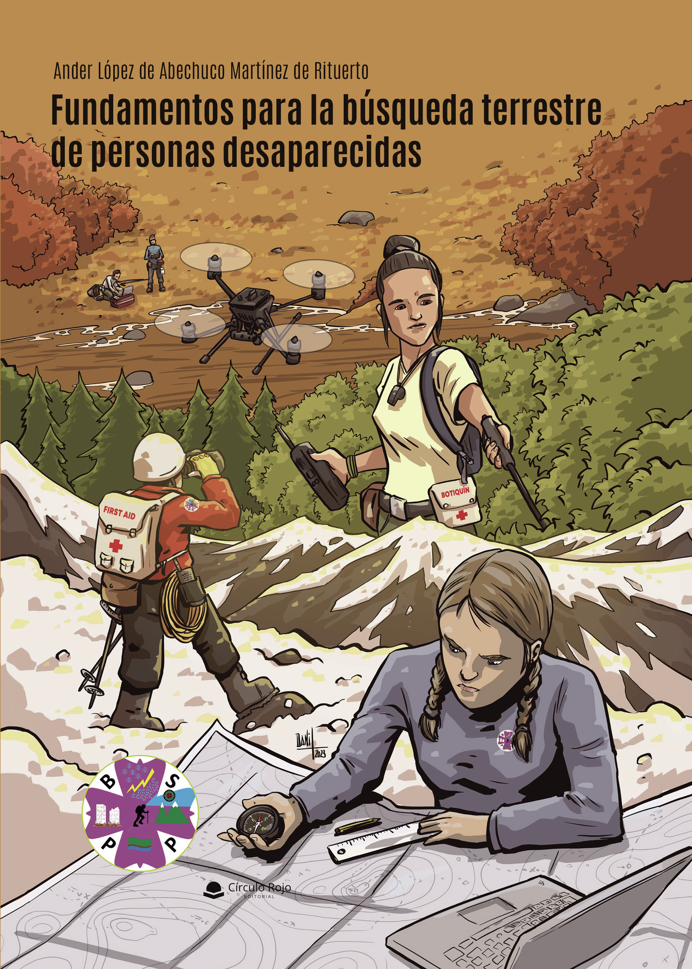 Portada de Fundamentos para la búsqueda terrestre de personas desaparecidas