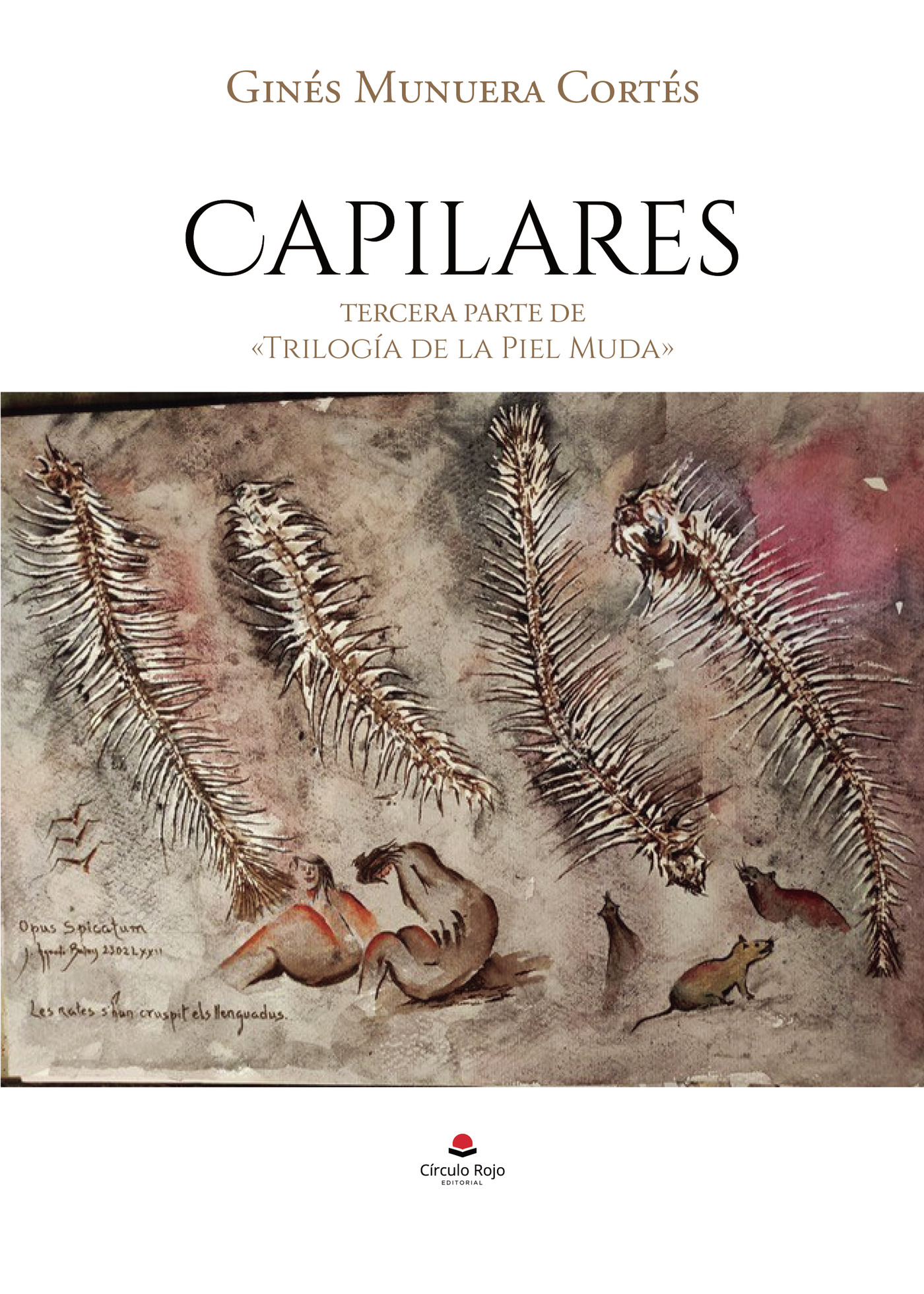 Portada de Capilares · Ginés Munuera Cortés