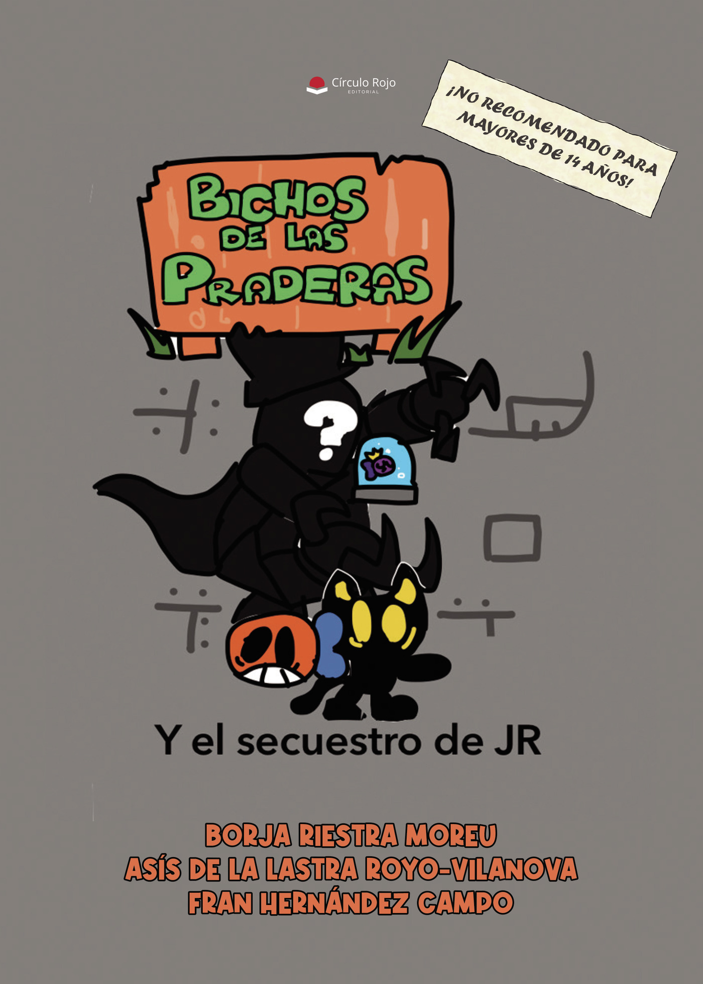 Portada de Bichos de las praderas · BORJA RIESTRA MOREU y FRAN HERNÁNDEZ CAMPO