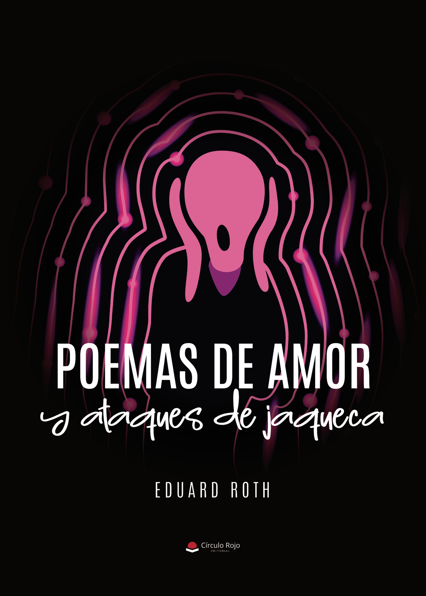 Portada de Poemas de amor y ataques de jaqueca