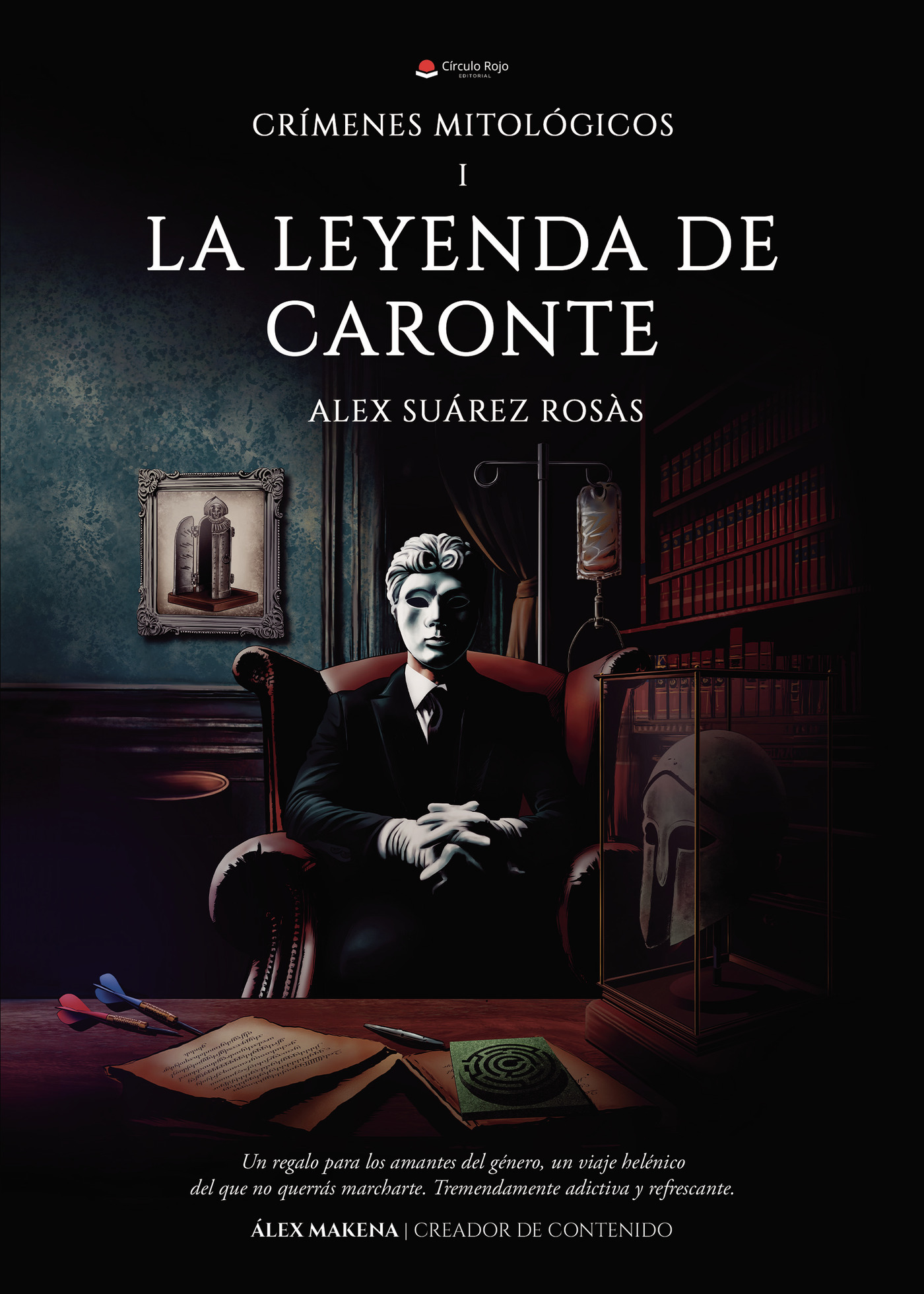 Portada de Crímenes Mitológicos I. La Leyenda de Caronte