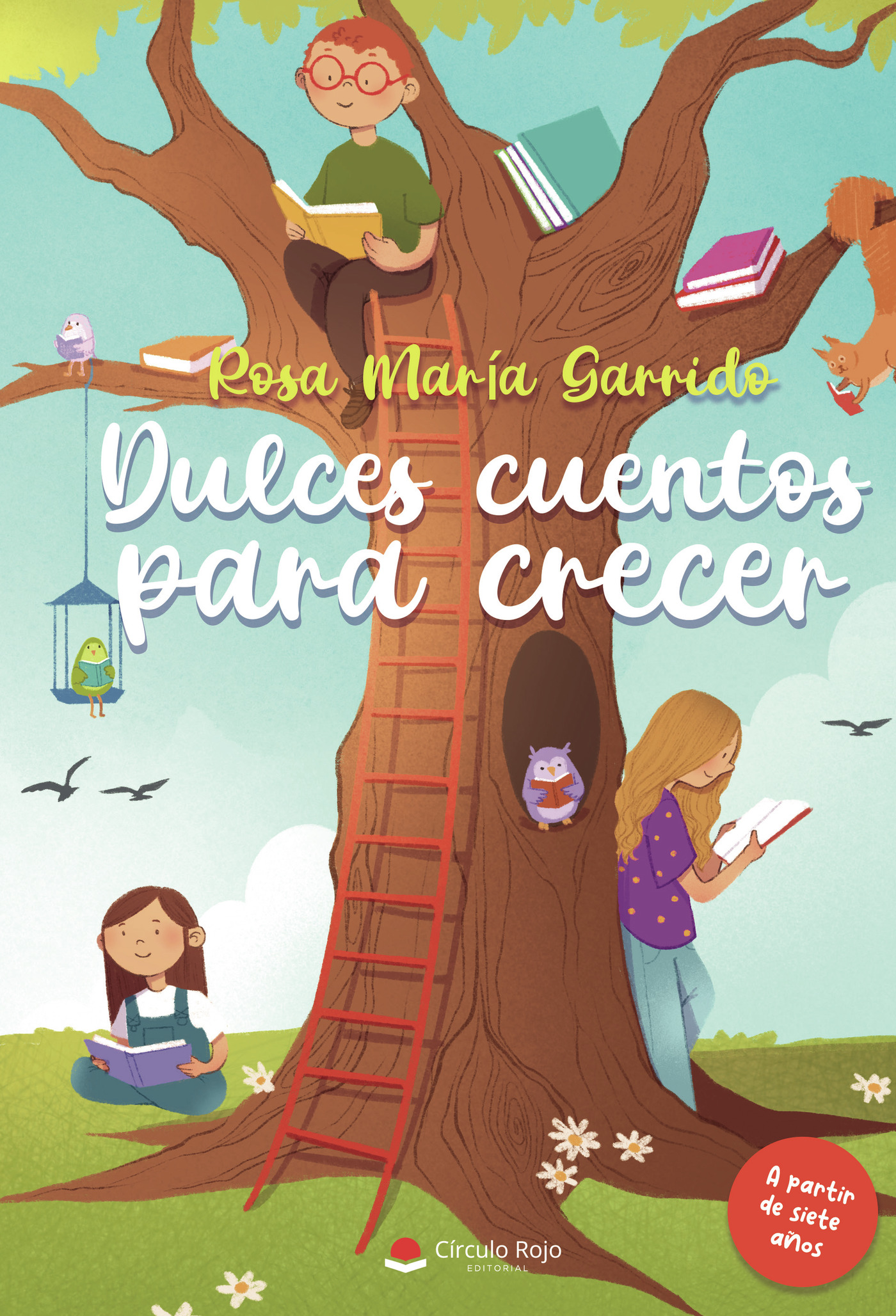 Portada de Dulces cuentos para crecer · Rosa María Garrido Valera